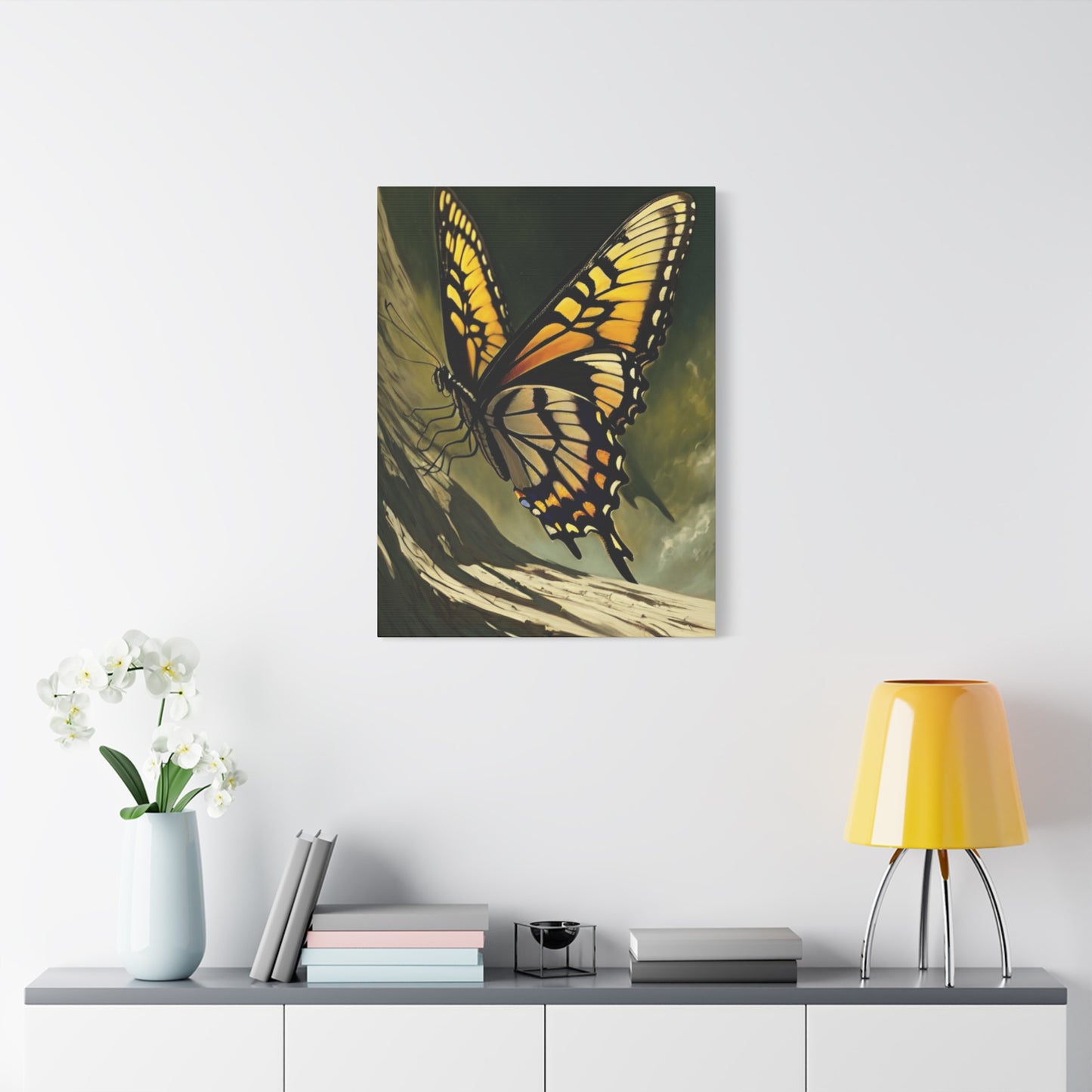 Golden Wings Butterfly Wall Art & Canvas Prints