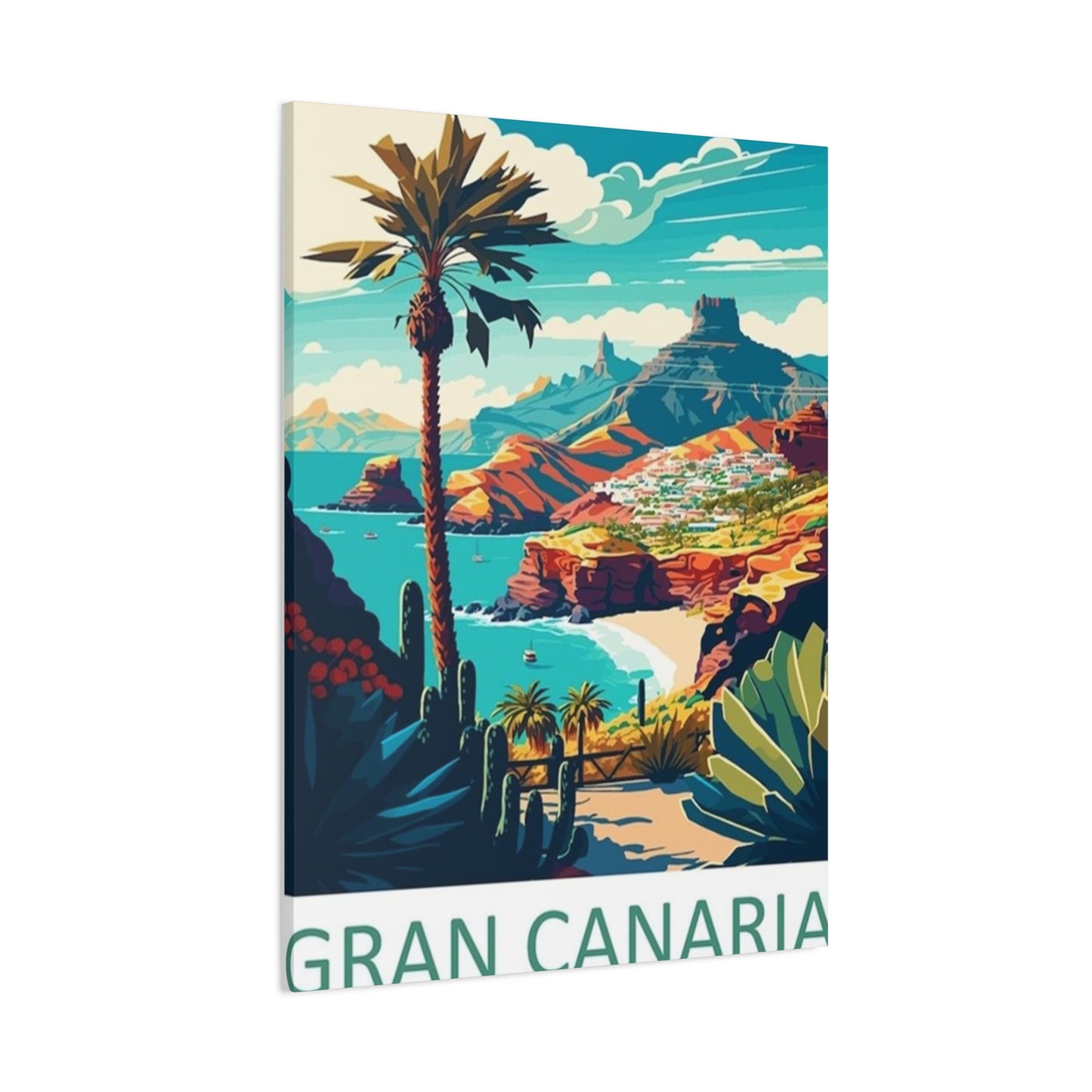 Gran Canaria Spain Poster Wall Art & Canvas Prints