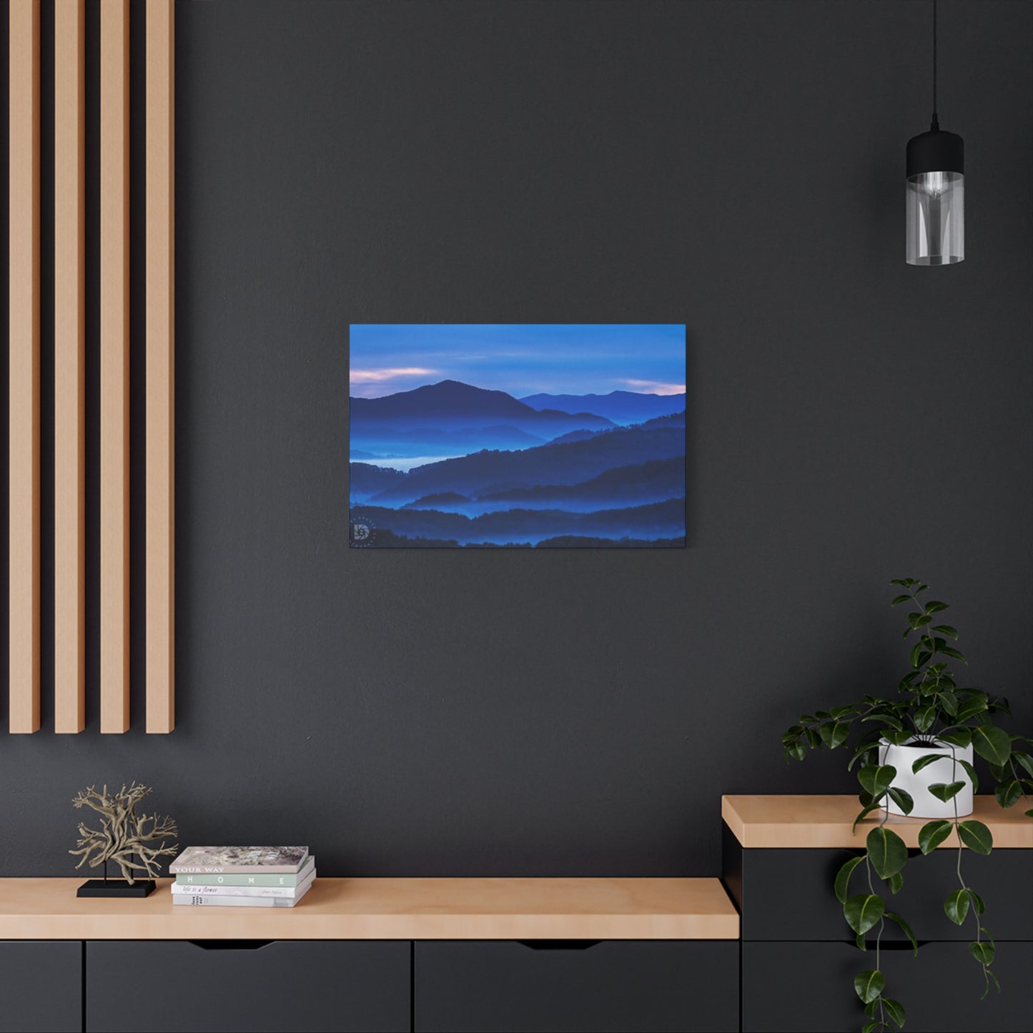 Blue Sky and Ridge Wall Art & Canvas Prints