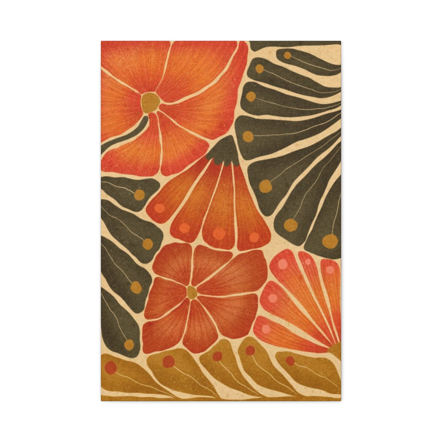 Colorful Flower Abstract Modernism Wall Art & Canvas Prints