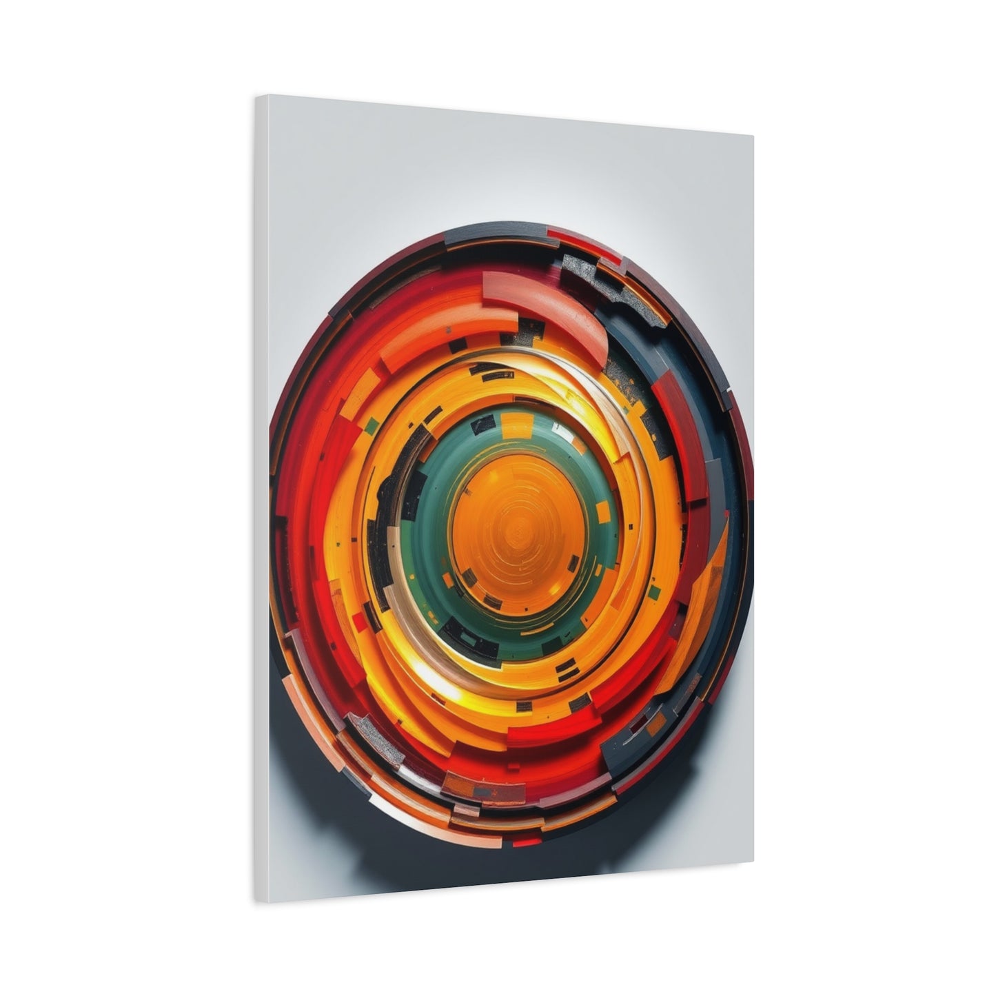 Orbital Abstraction Elegance wall art & canvas print