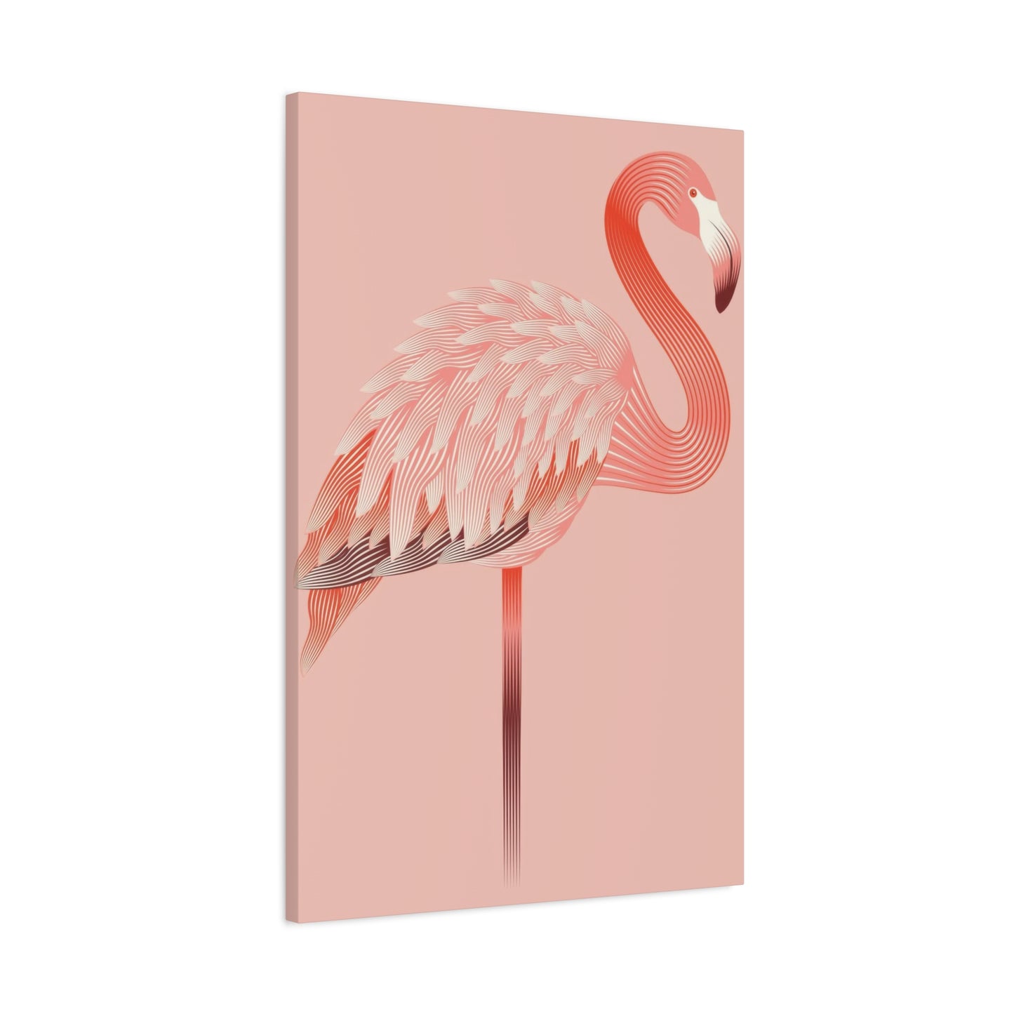 Flamingo Light Pink Wall Art & Canvas Prints