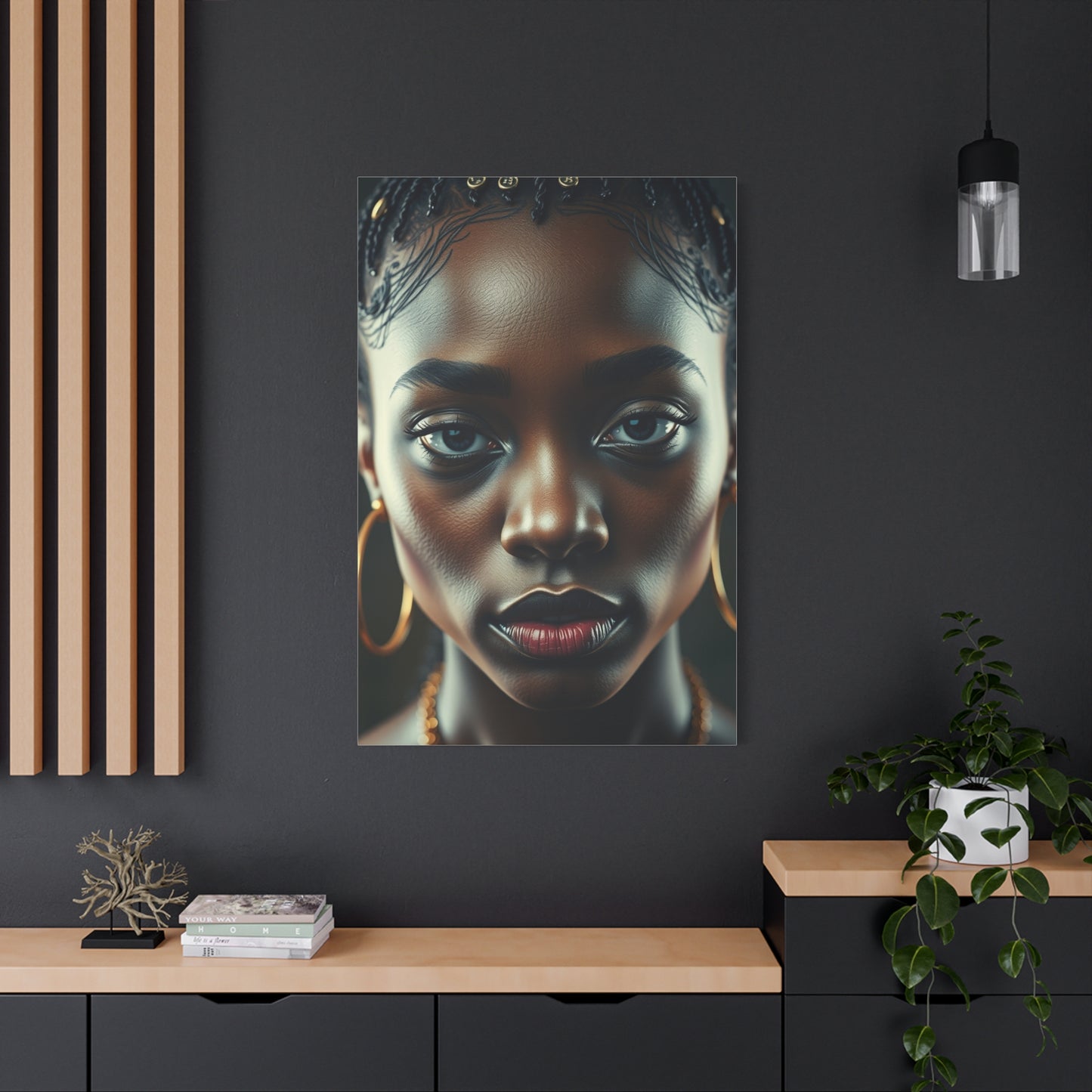 Grandeur of Basquiats Brush Wall Art & Canvas Print