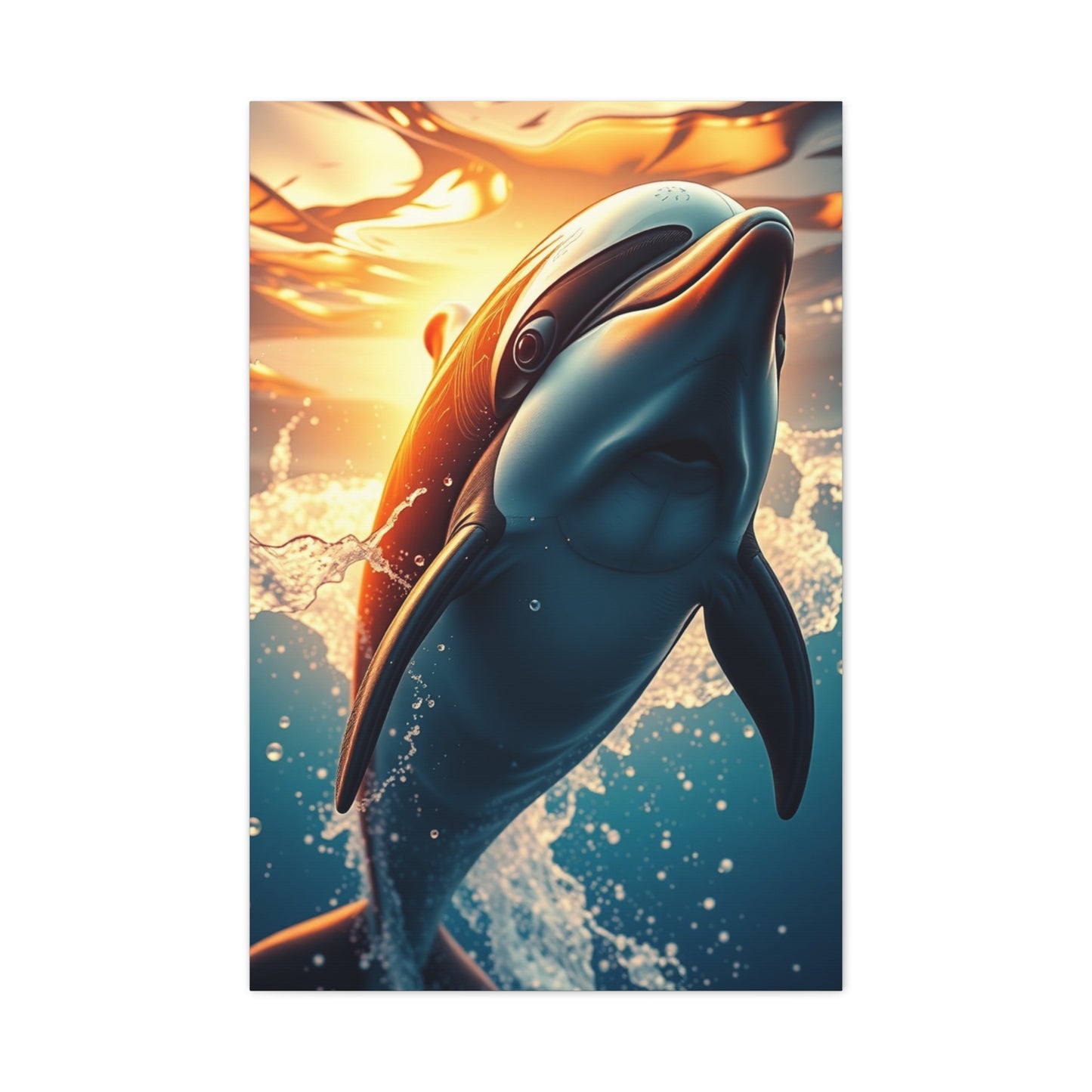 Supreme Dolphin Art Collection Wall Art & Canvas Print