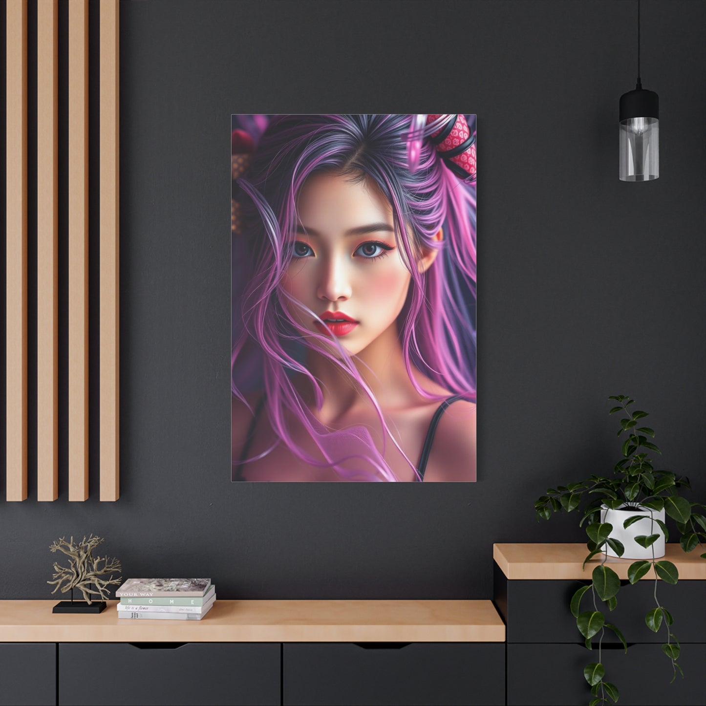Vision Pinklomein Art Art Wall Art & Canvas Print