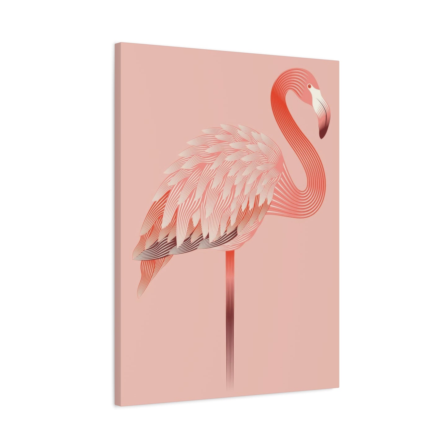 Flamingo Light Pink Wall Art & Canvas Prints