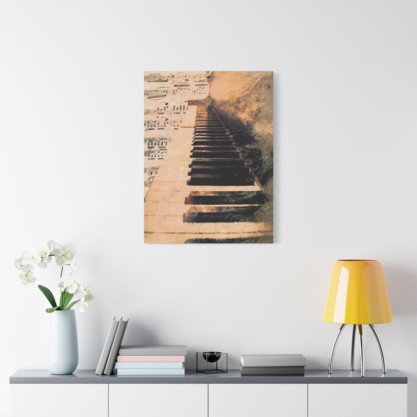 Piano Keys Painting Wall Art & Canvas Prints