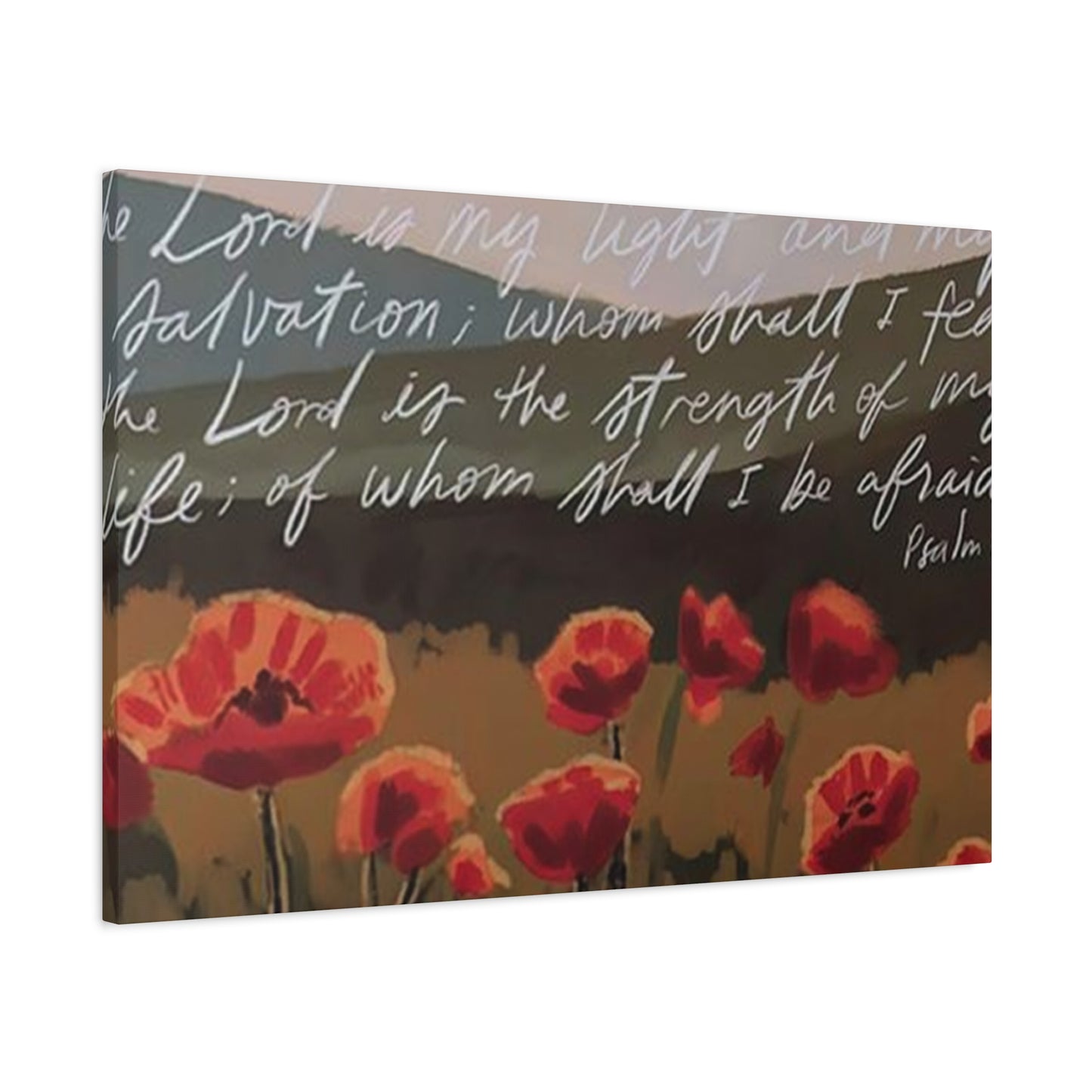 Flowers and Scripture Wall Art & Canvas Prints