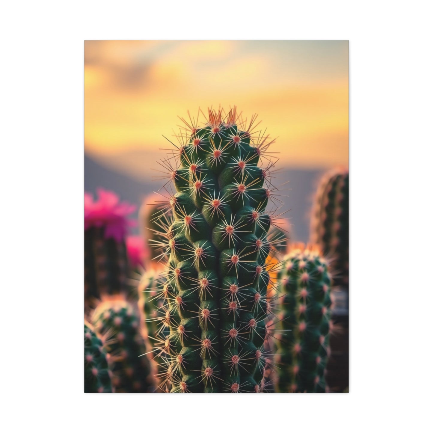 Thorned Splendor Canvas Wall Art & Canvas Print