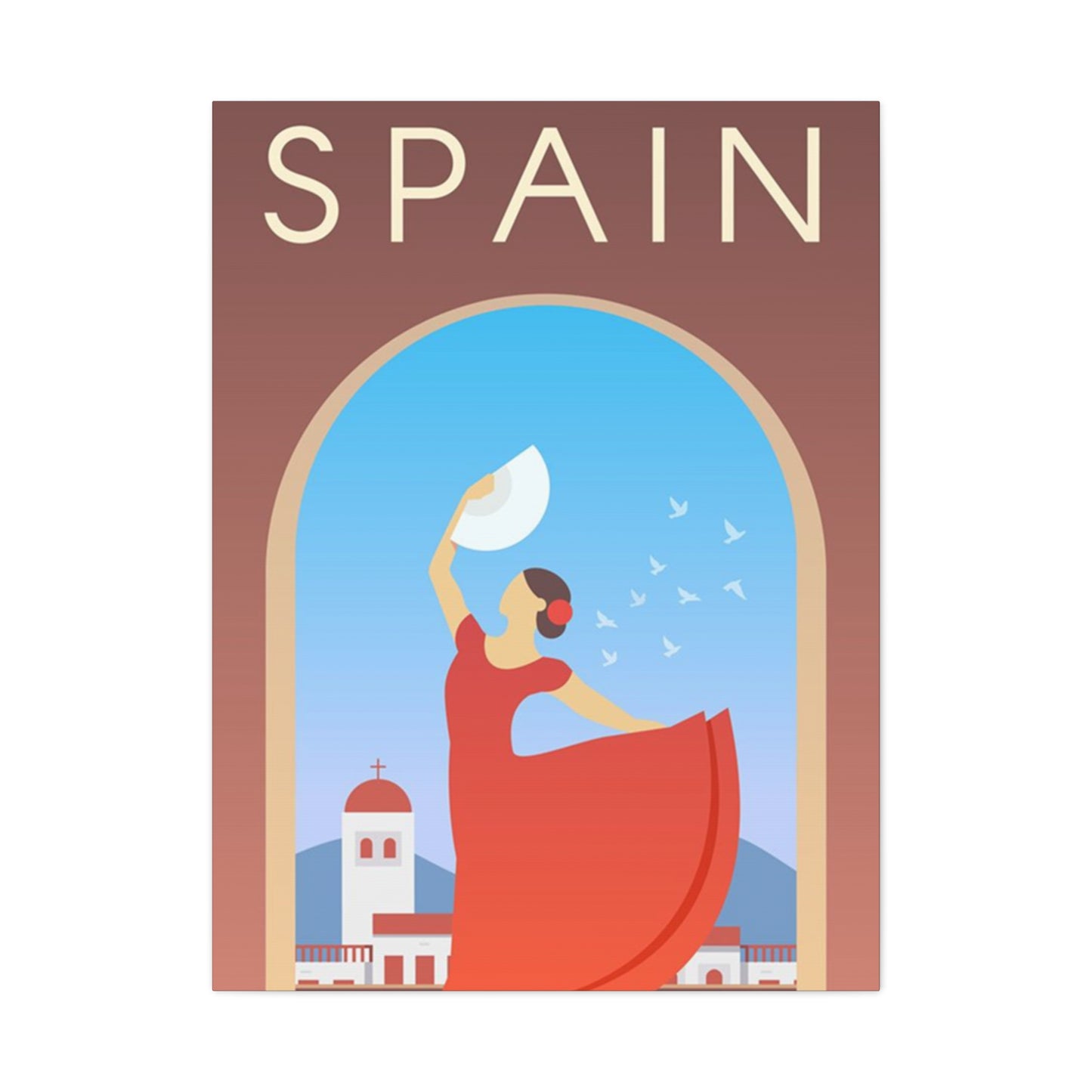 Abstract Spain Traditional Wall Art & Canvas Prints