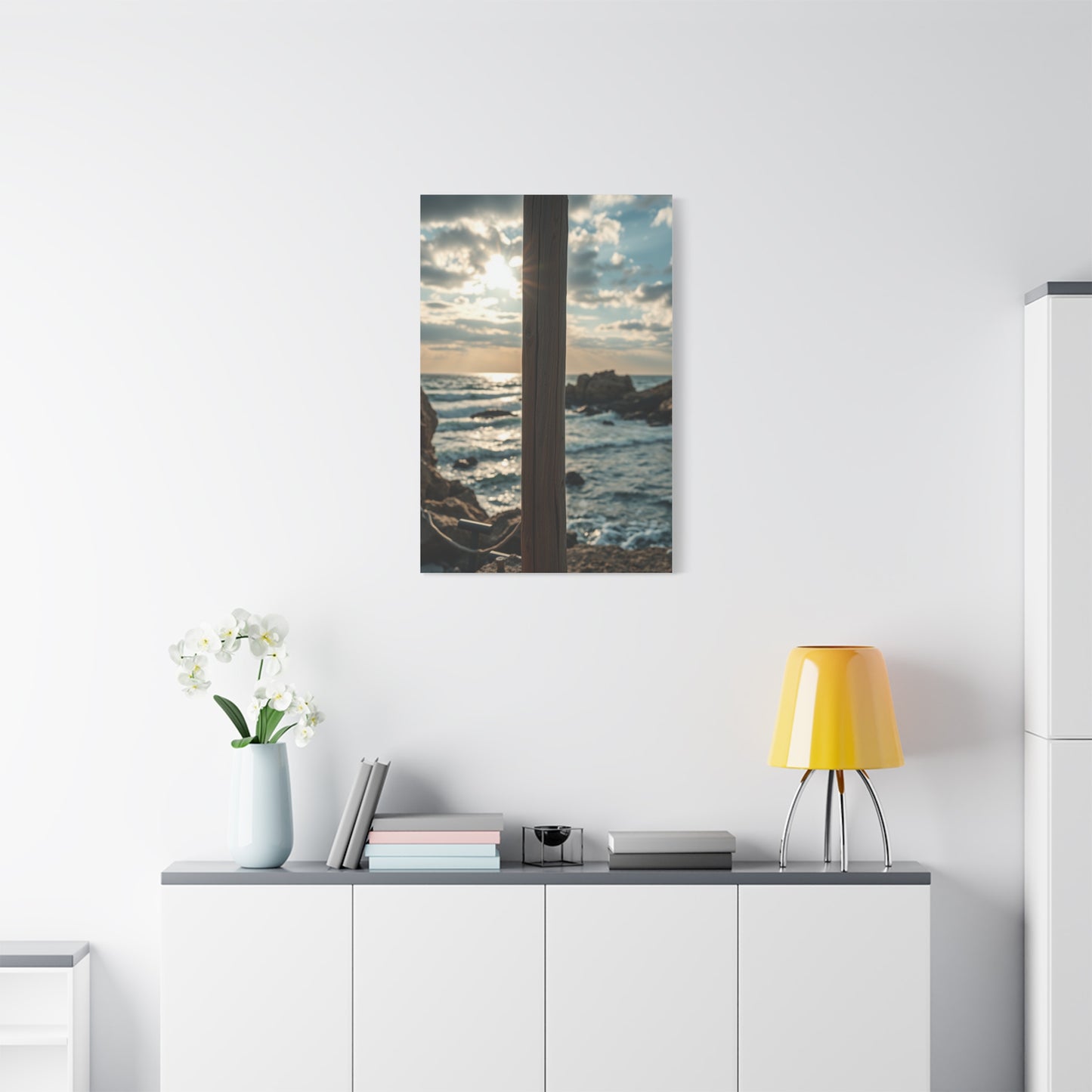 Wave Crest Elegance Wall Art & Canvas Print