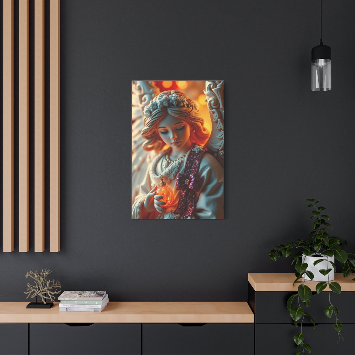 Christmas Angel Art Refined Canvas Wall Art & Canvas Print