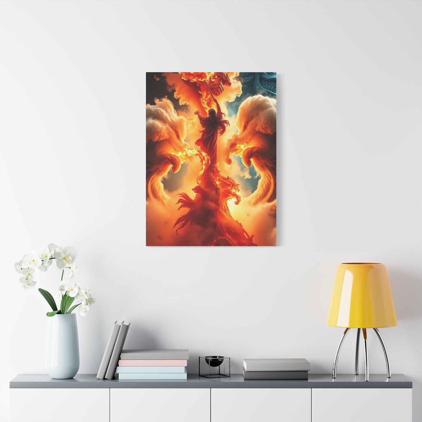 Upright Brilliance Artwork Wall Art & Canvas Print