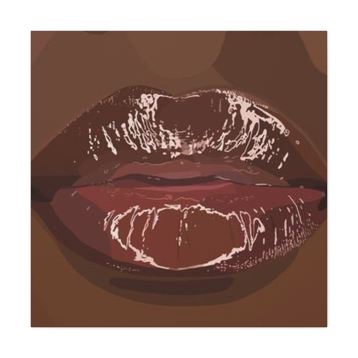 Dark Lips Wall Art & Canvas Prints