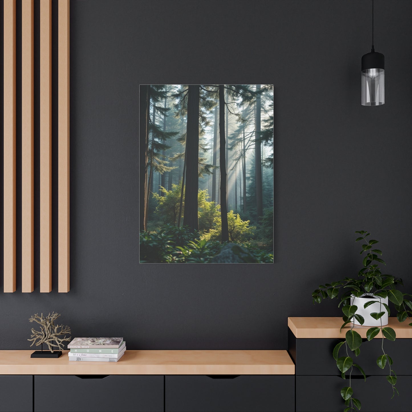 Foliage Symphony Painting Wall Art & Canvas Print