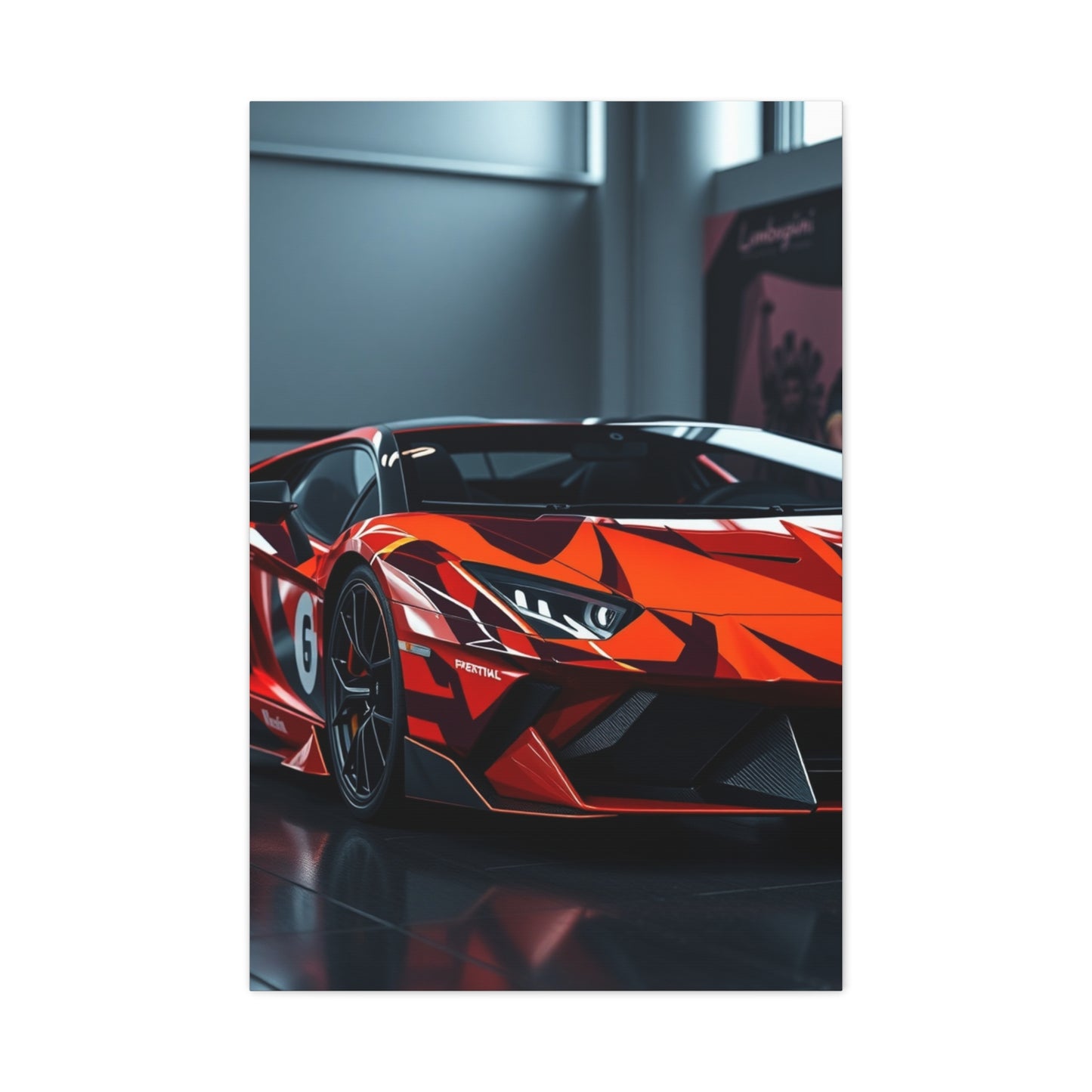 Supreme Lamborghini Art Collection Wall Art & Canvas Print