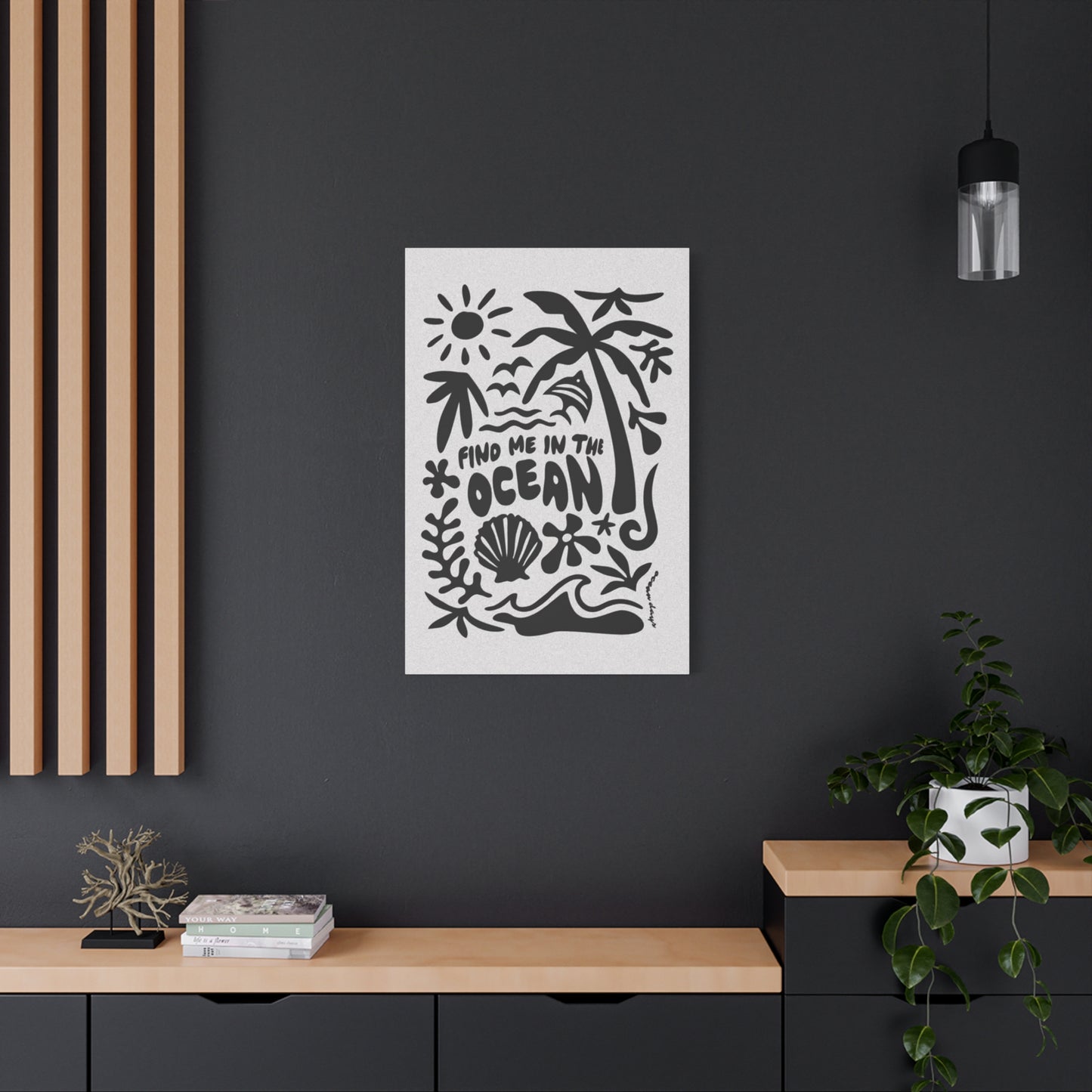 Find Me In The Ocean Wall Art & Canvas Prints