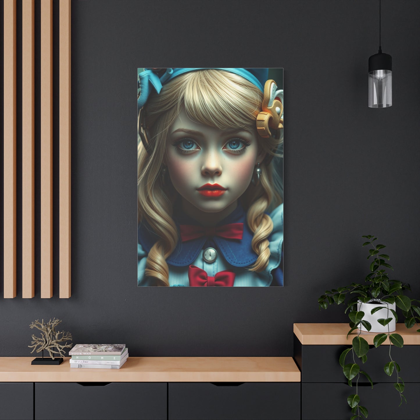 Elite Alice In Wonderland Characters Art Vision Wall Art & Canvas Print