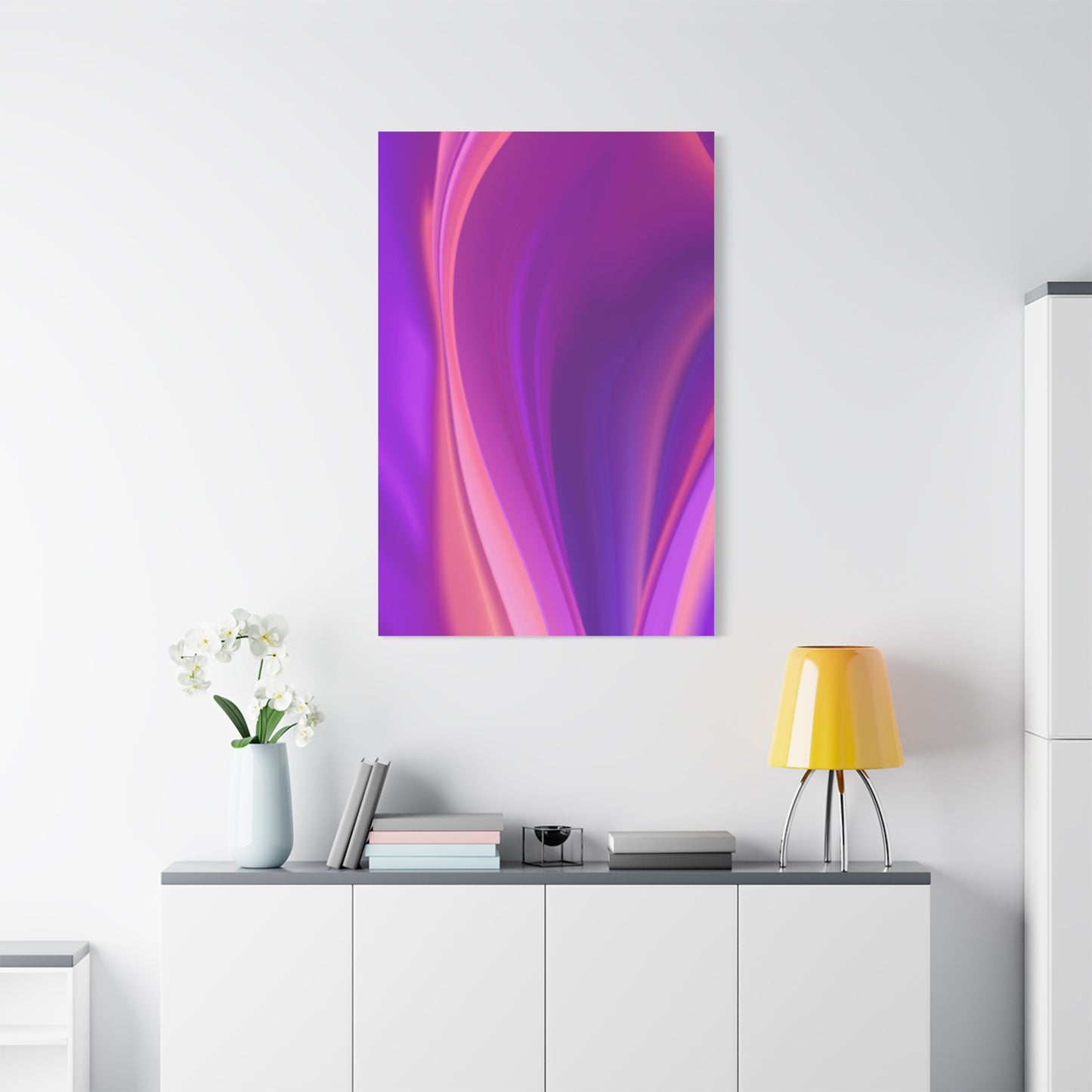 Violet Enigma Masterpiece wall art & canvas print
