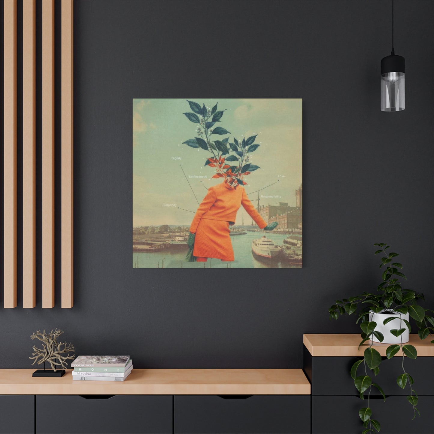 Frank Moth Love And Dignity Wall Art & Canvas Prints