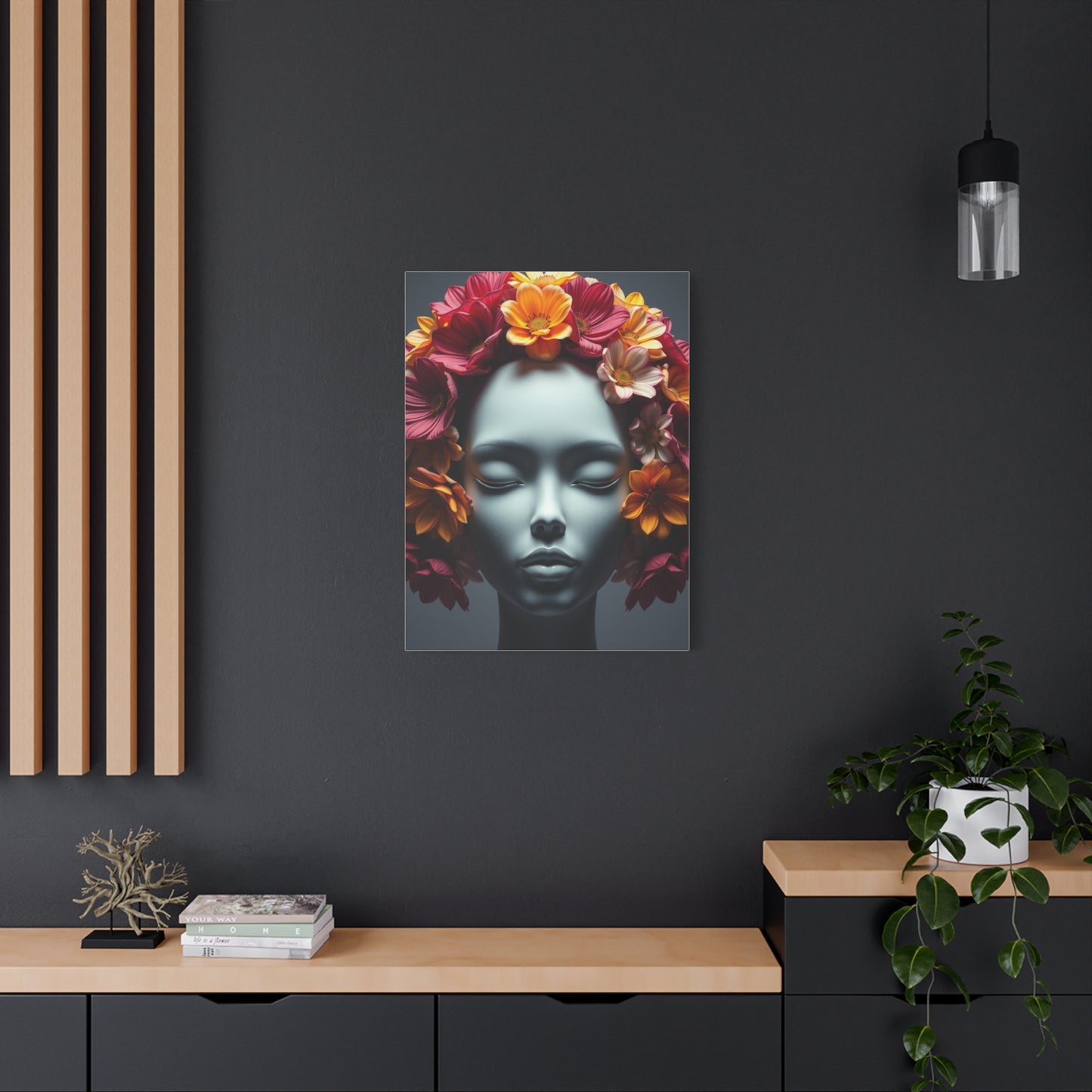 Exquisite Bloom Impression Wall Art & Canvas Print