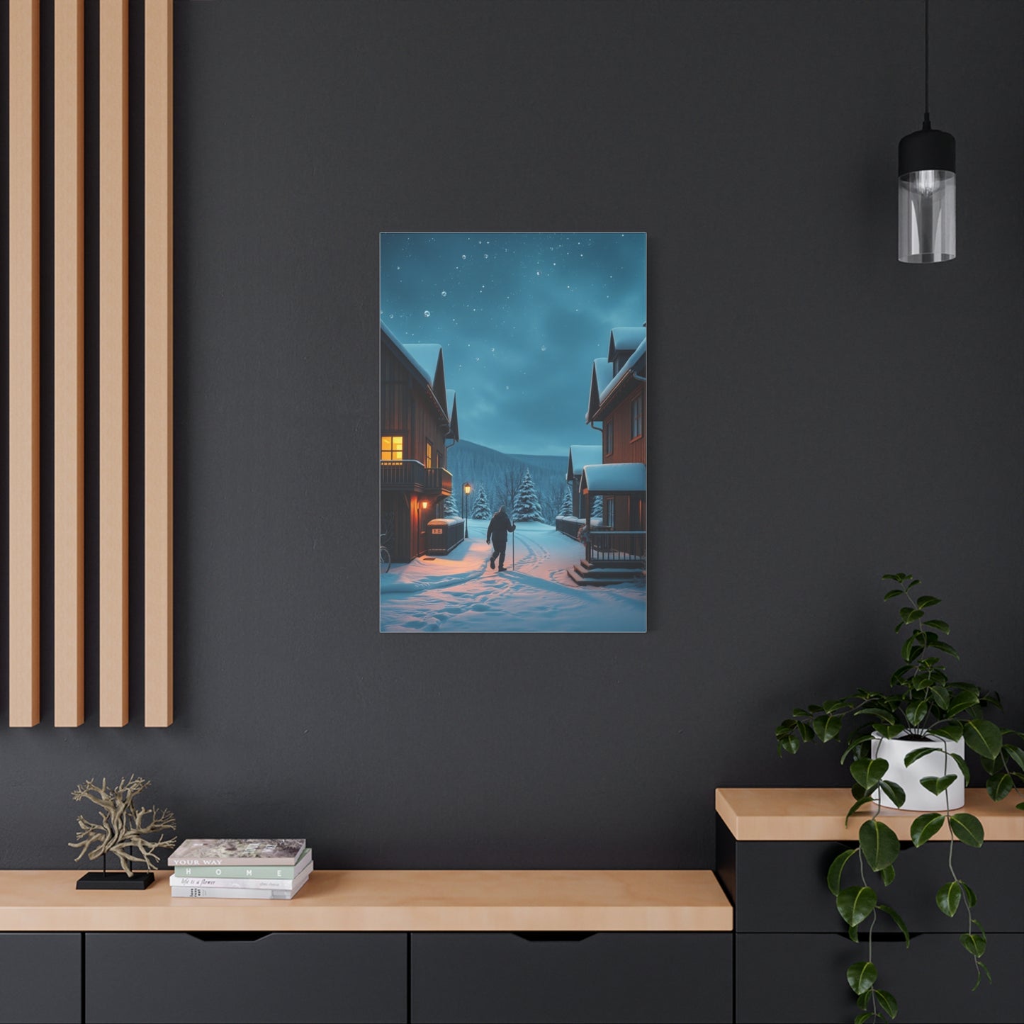Nordic Ethereal Canvas Wall Art & Canvas Print