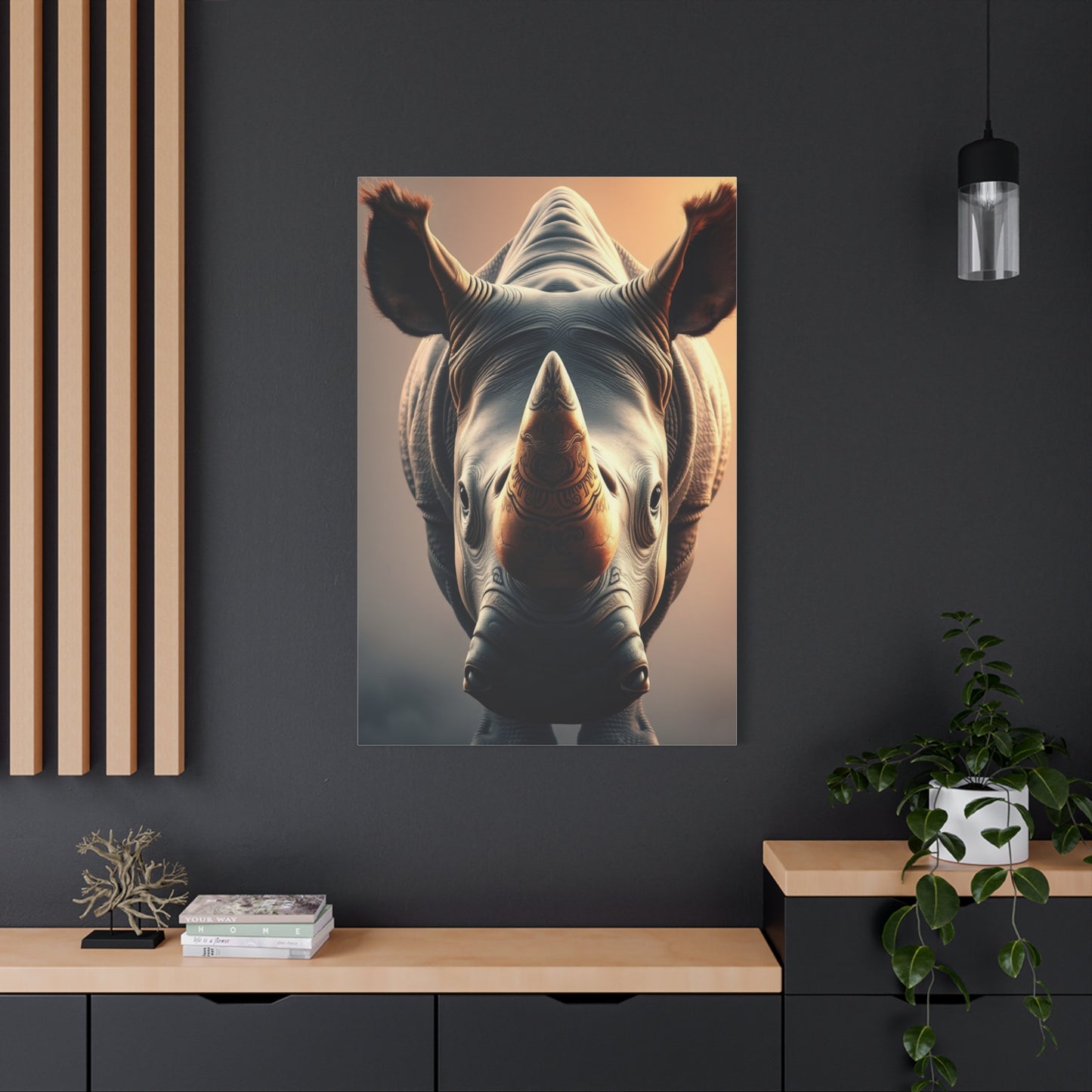 Rhinoceros Art Supreme Gallery Wall Art & Canvas Print