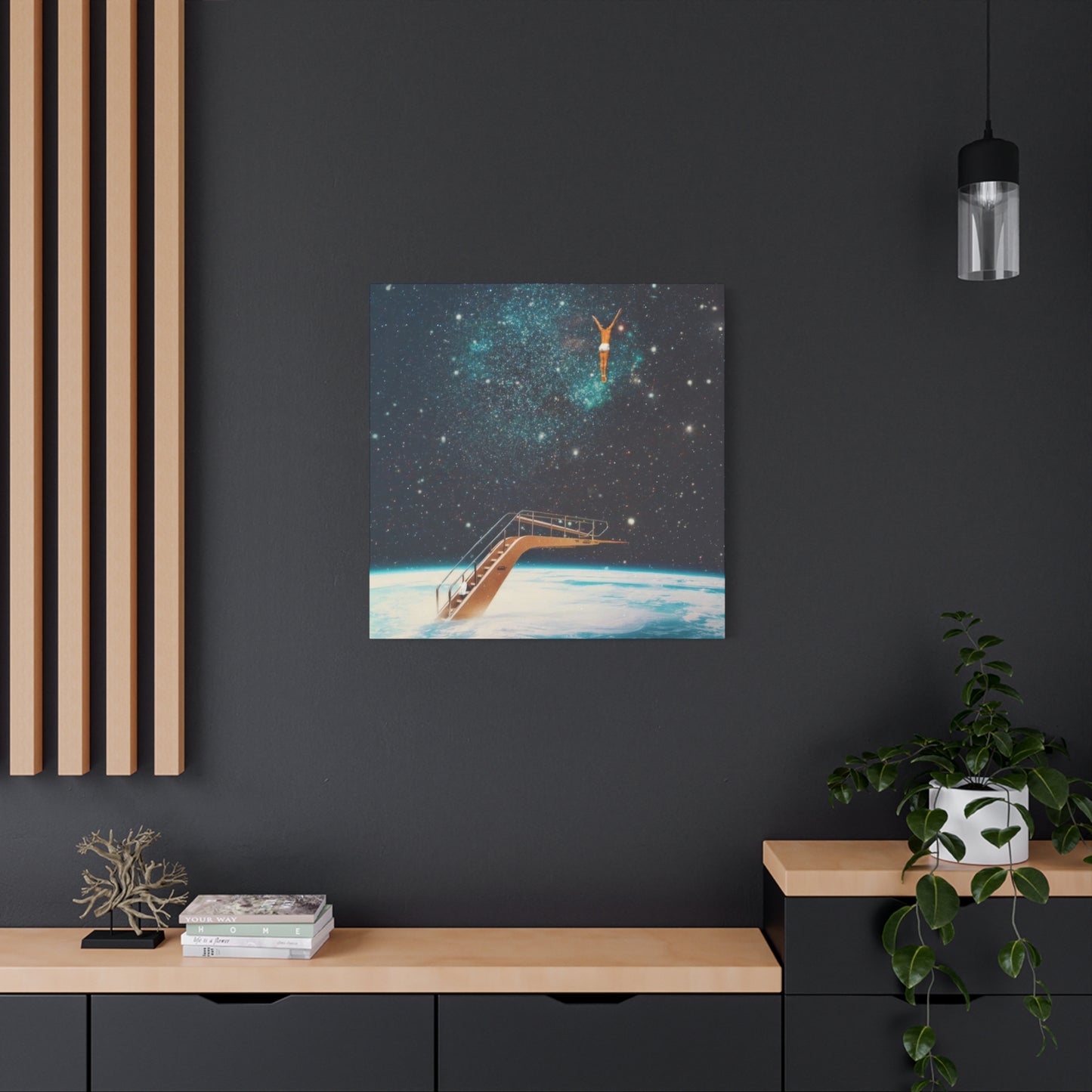 Frank Moth Dive Into Fresh World Wall Art & Canvas Prints