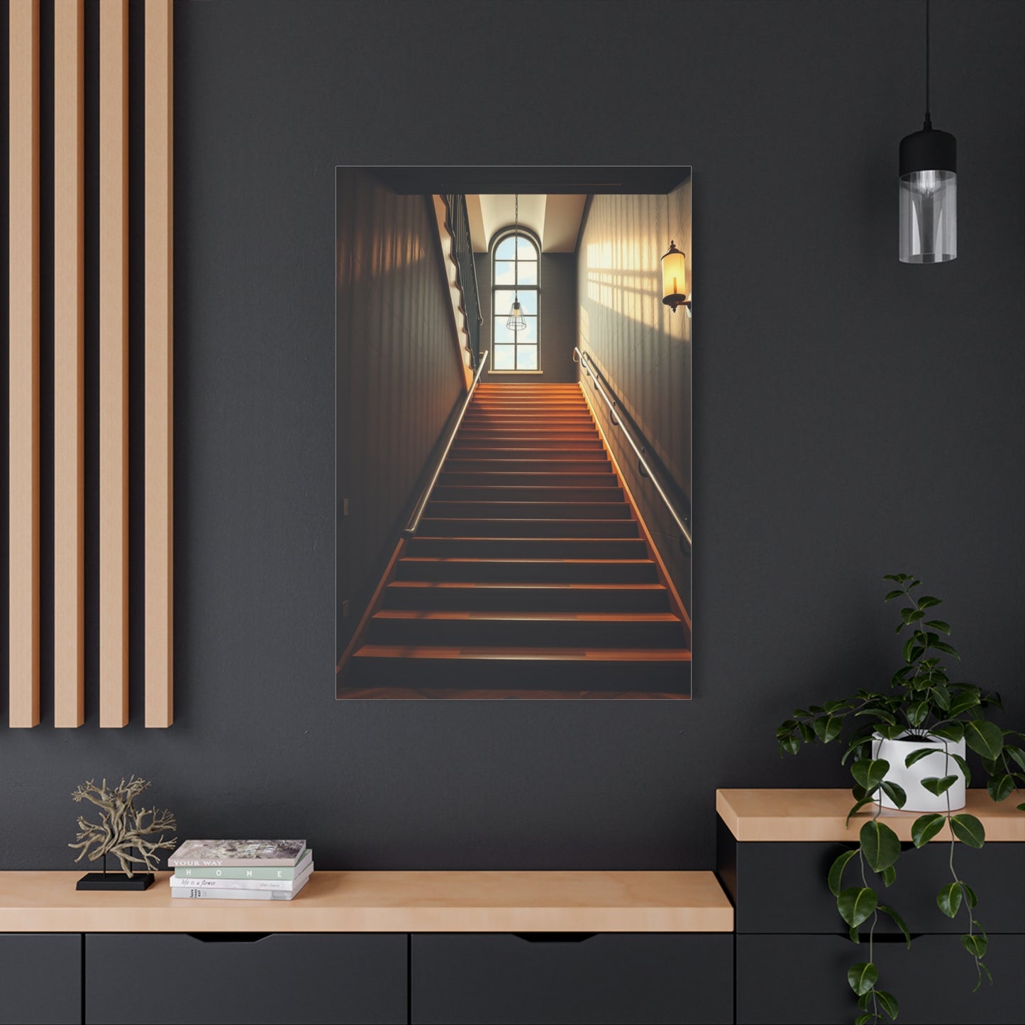 Stair & Staircase Art Luxury Canvas Wall Art & Canvas Print