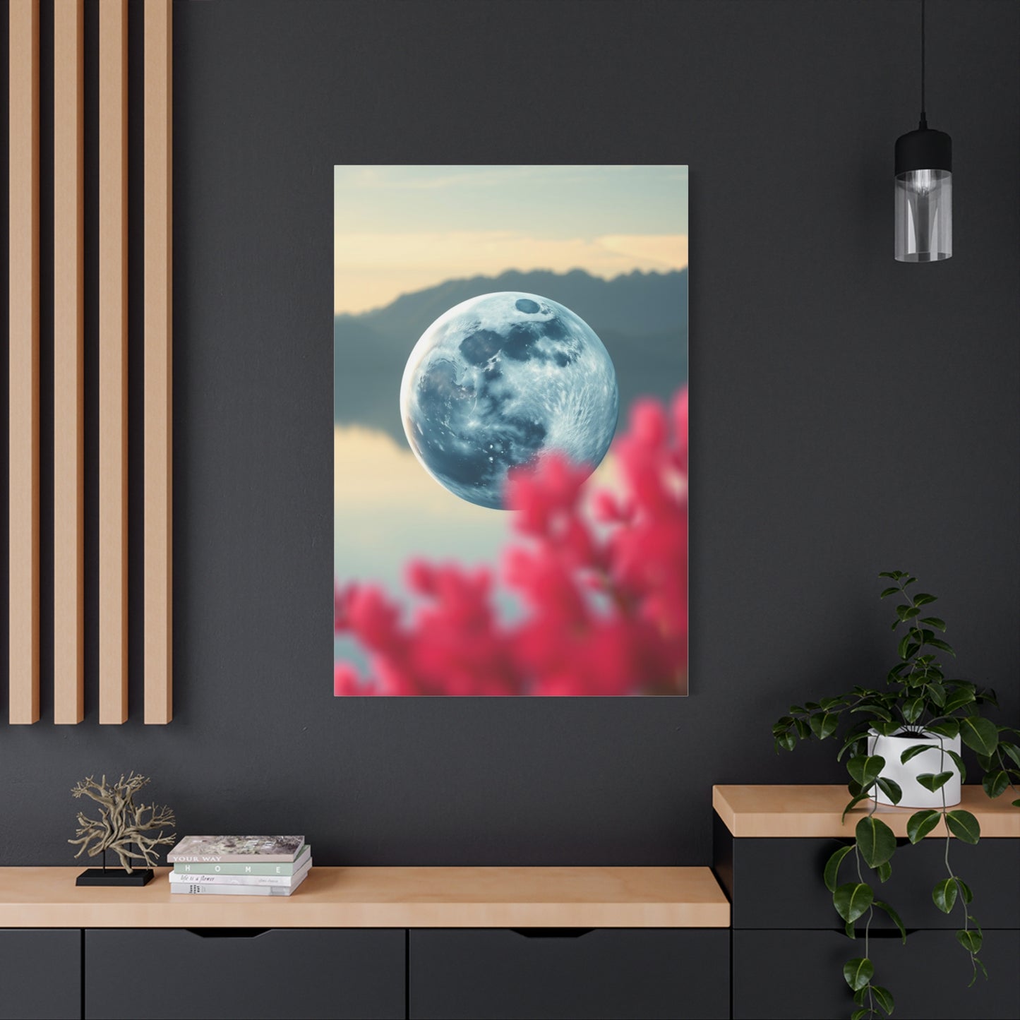 Ethereal Moonlight Canvas Wall Art & Canvas Print
