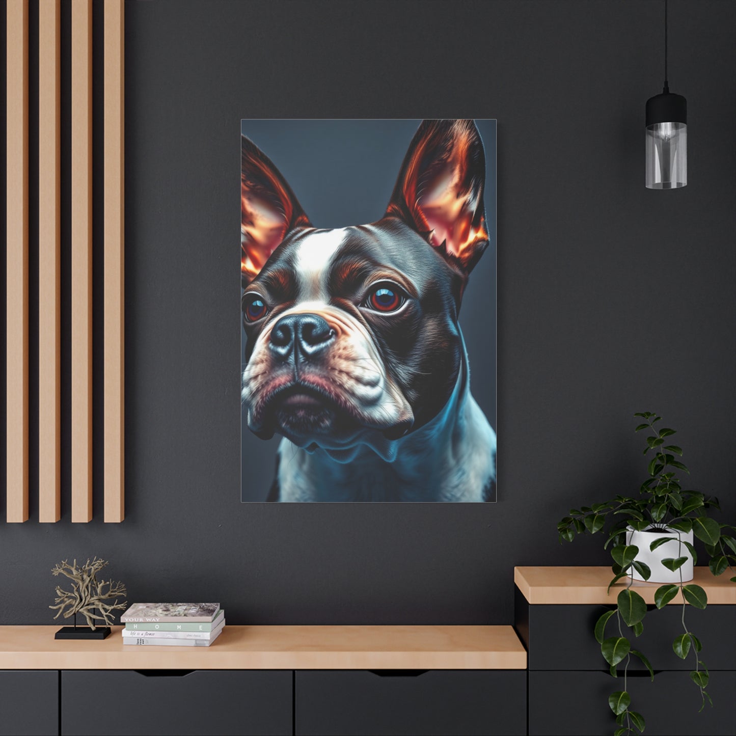 Supreme Boston Terrier Art Collection Wall Art & Canvas Print