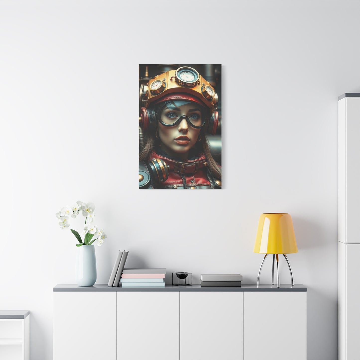 Gilded Mechanica Wall Decor wall art & canvas print