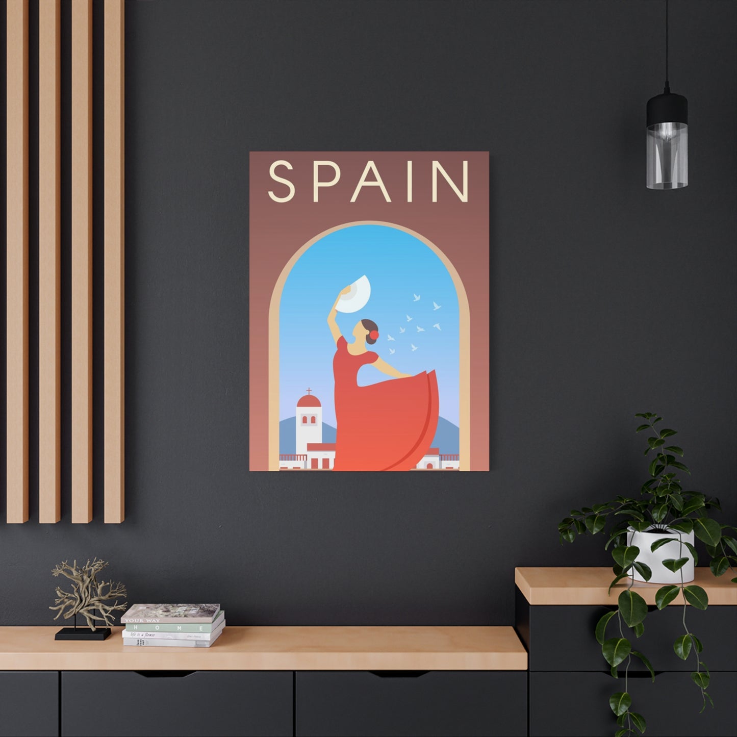 Abstract Spain Traditional Wall Art & Canvas Prints