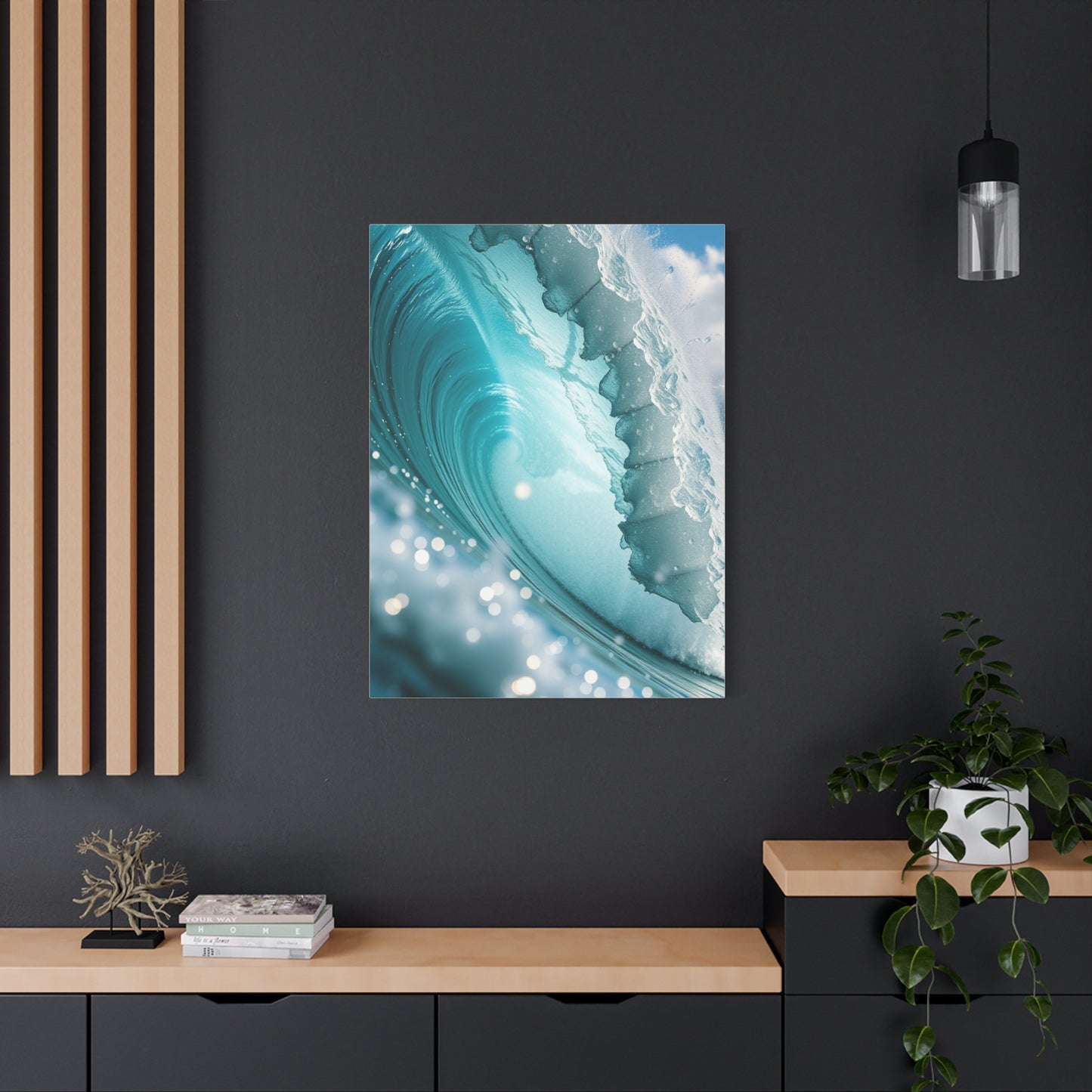 Wave Aesthetic Masterwork Wall Art & Canvas Print