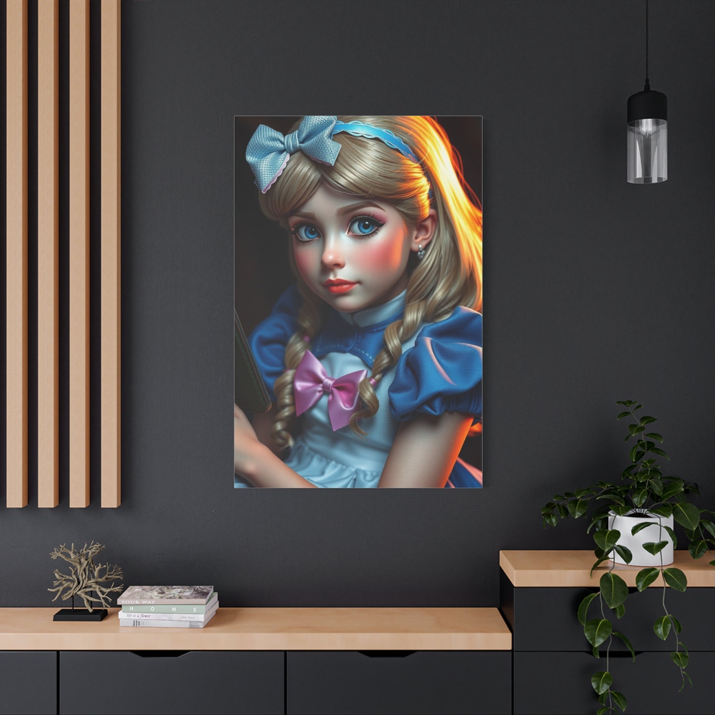 Alice In Wonderland Characters Art Supreme Gallery Wall Art & Canvas Print