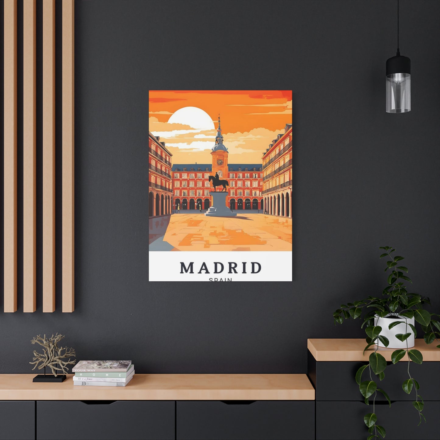 Madrid Spain Poster Wall Art & Canvas Prints