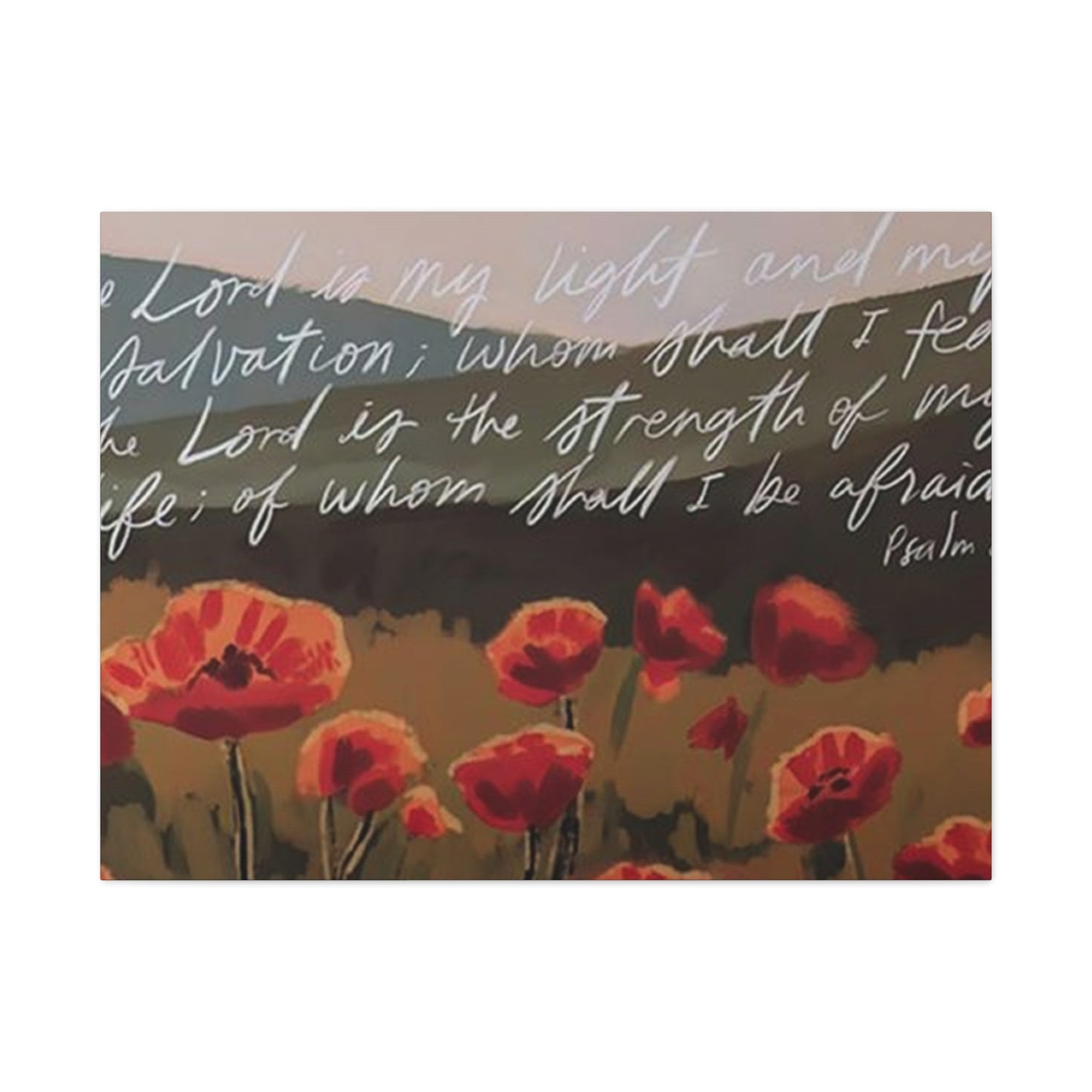 Flowers and Scripture Wall Art & Canvas Prints