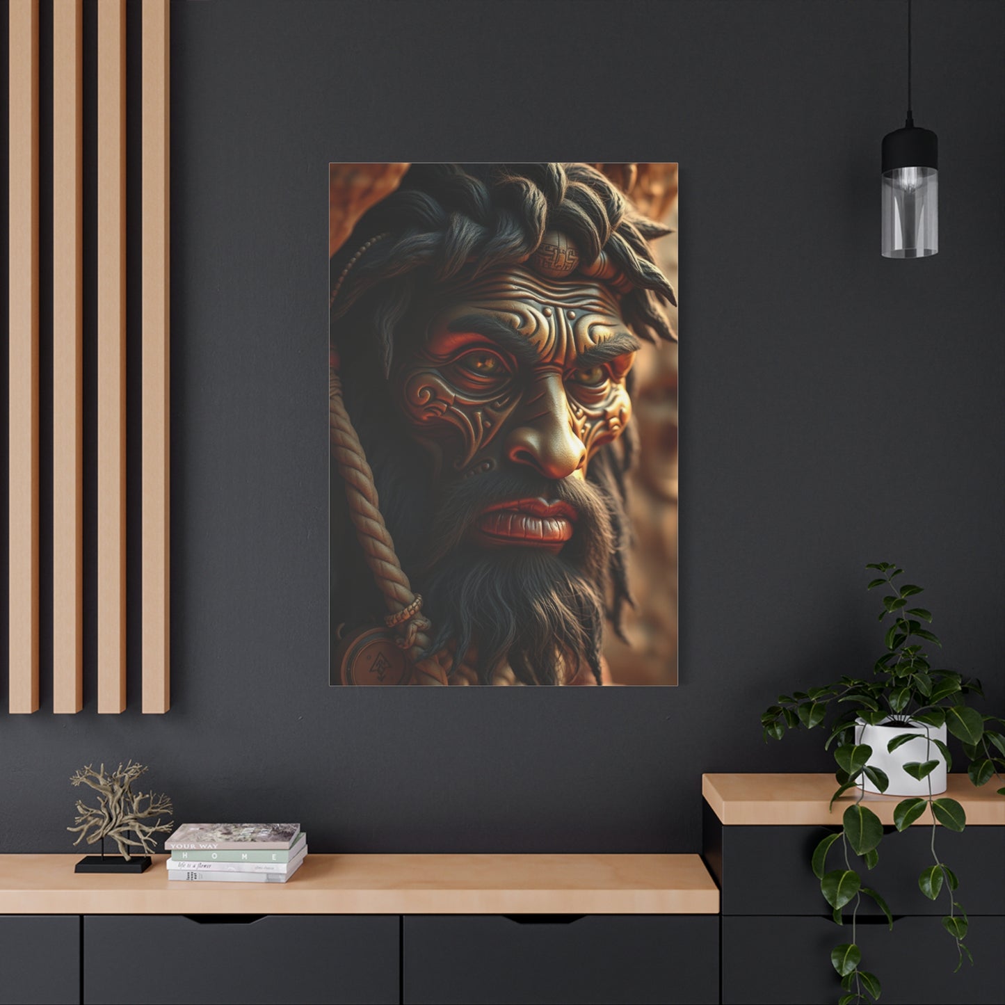 Cave Man Art Luxury Canvas Wall Art & Canvas Print