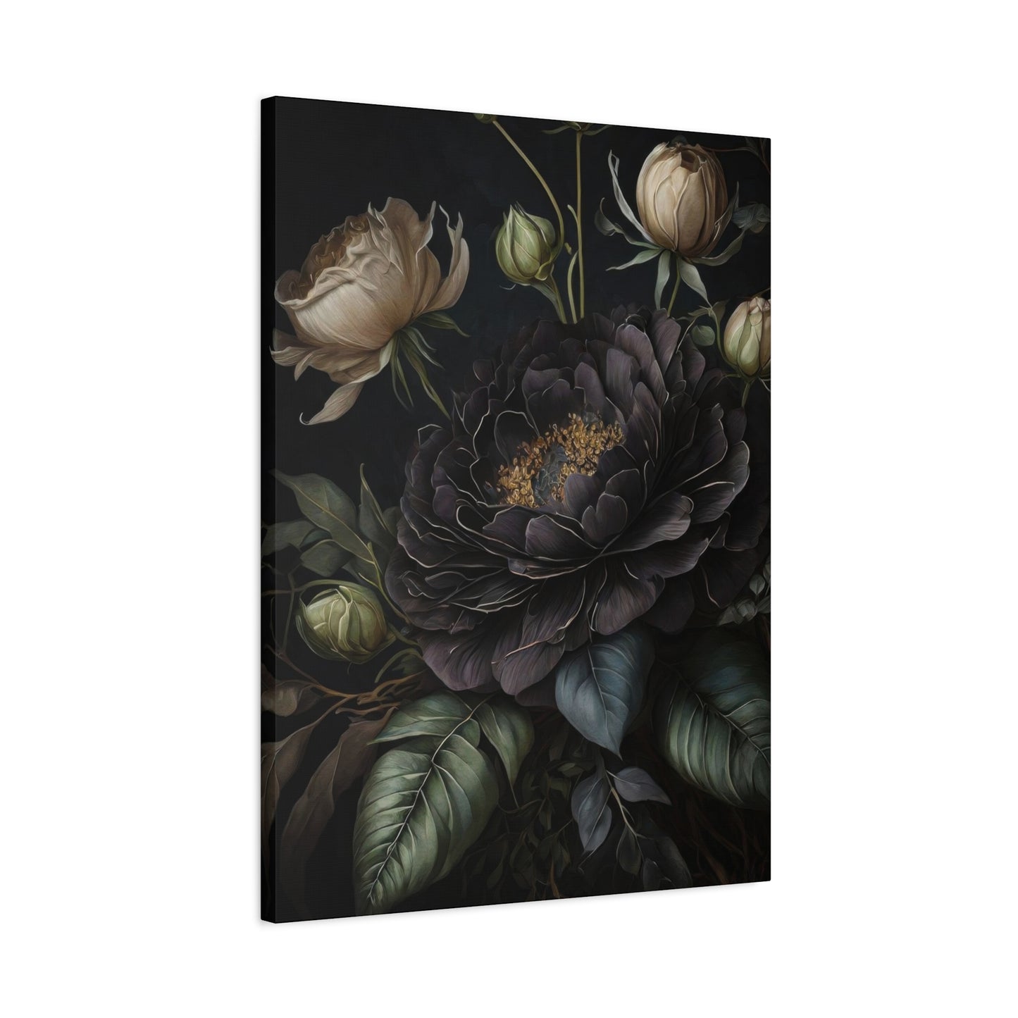 Flowers Dark Wall Art & Canvas Prints