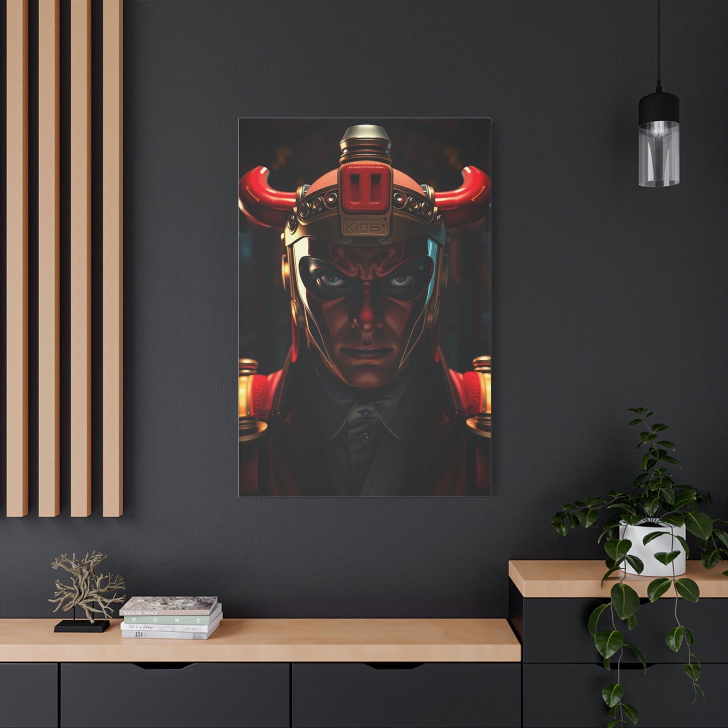 Vermilion Grace Wall Art Wall Art & Canvas Print