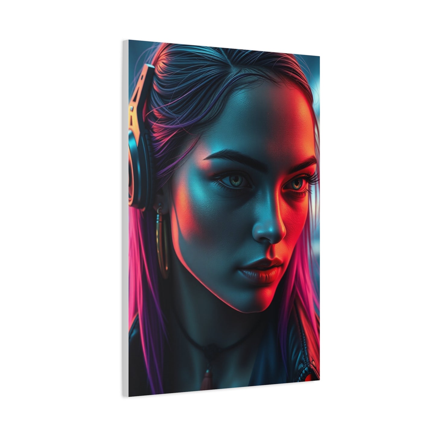 Neon Reverie Canvas