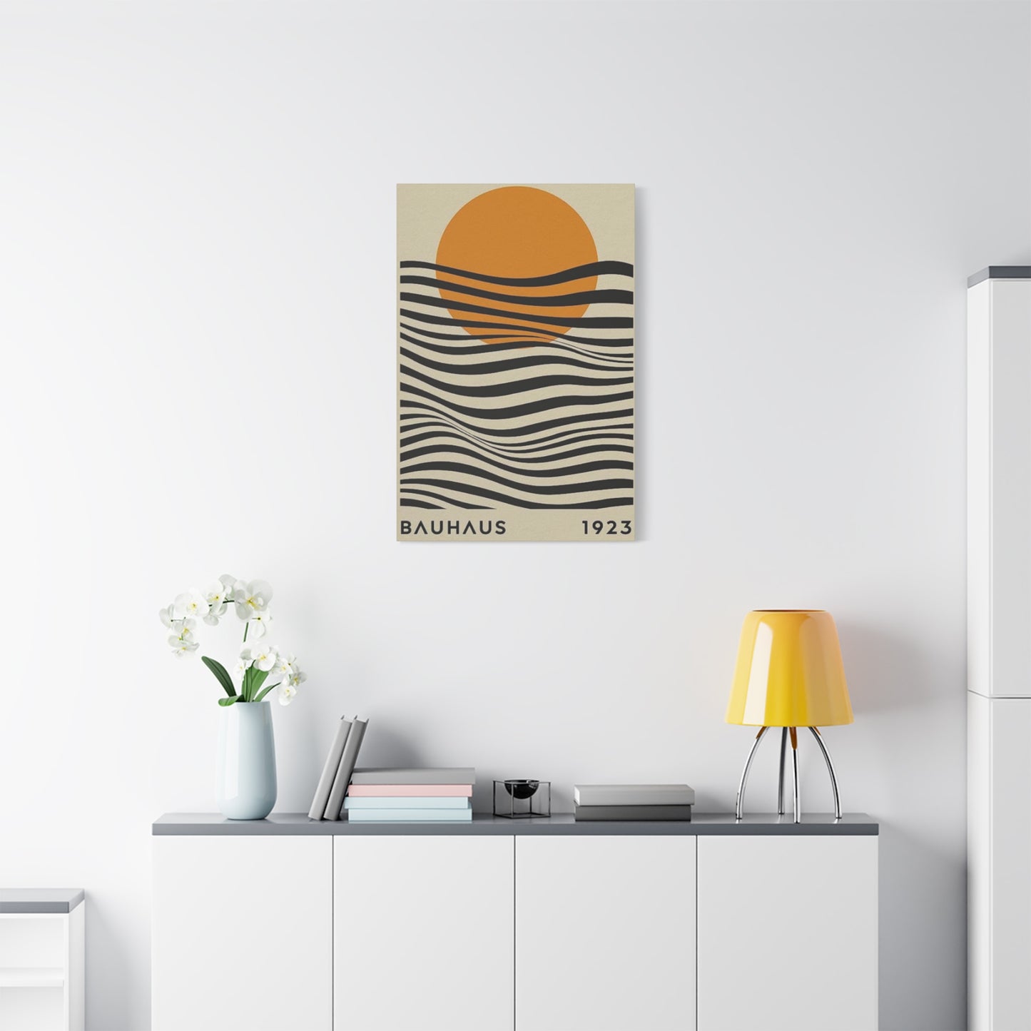 Sea Sunset Modernism Wall Art & Canvas Prints