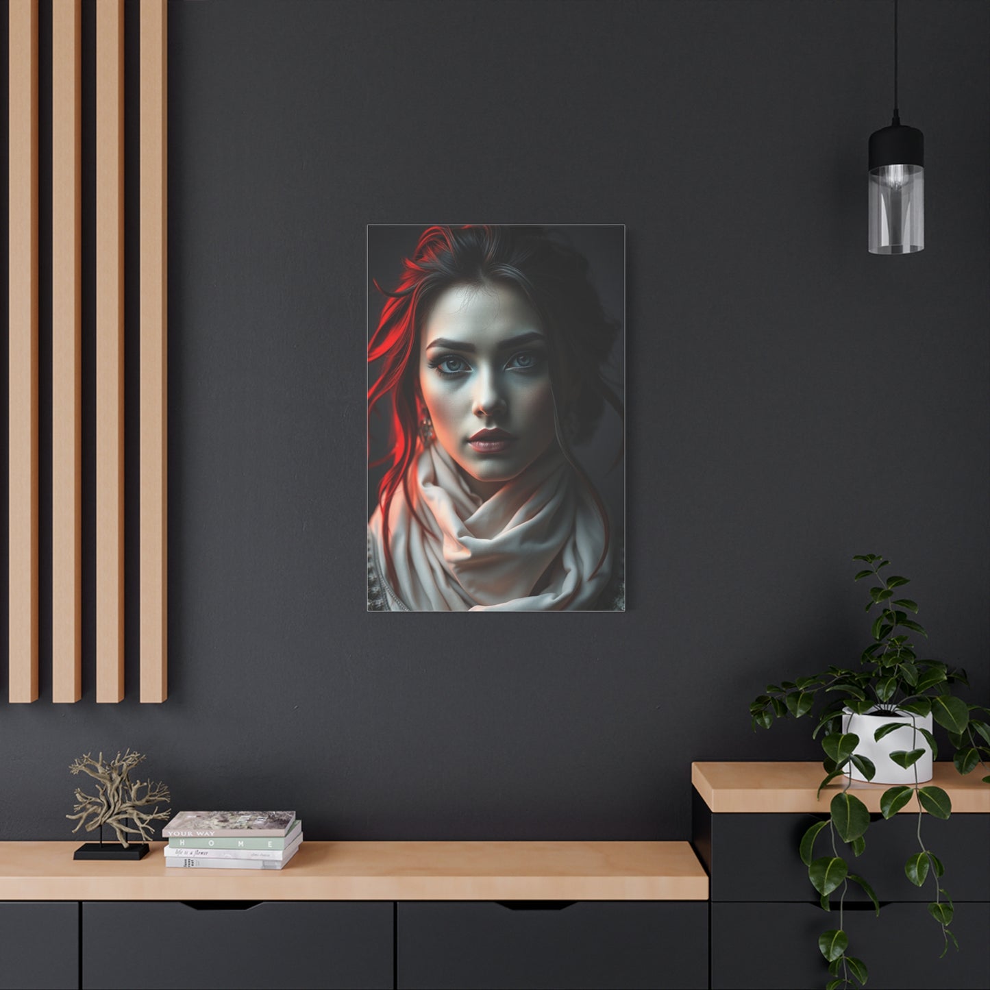 Supreme Black, White & Red Art Collection Wall Art & Canvas Print