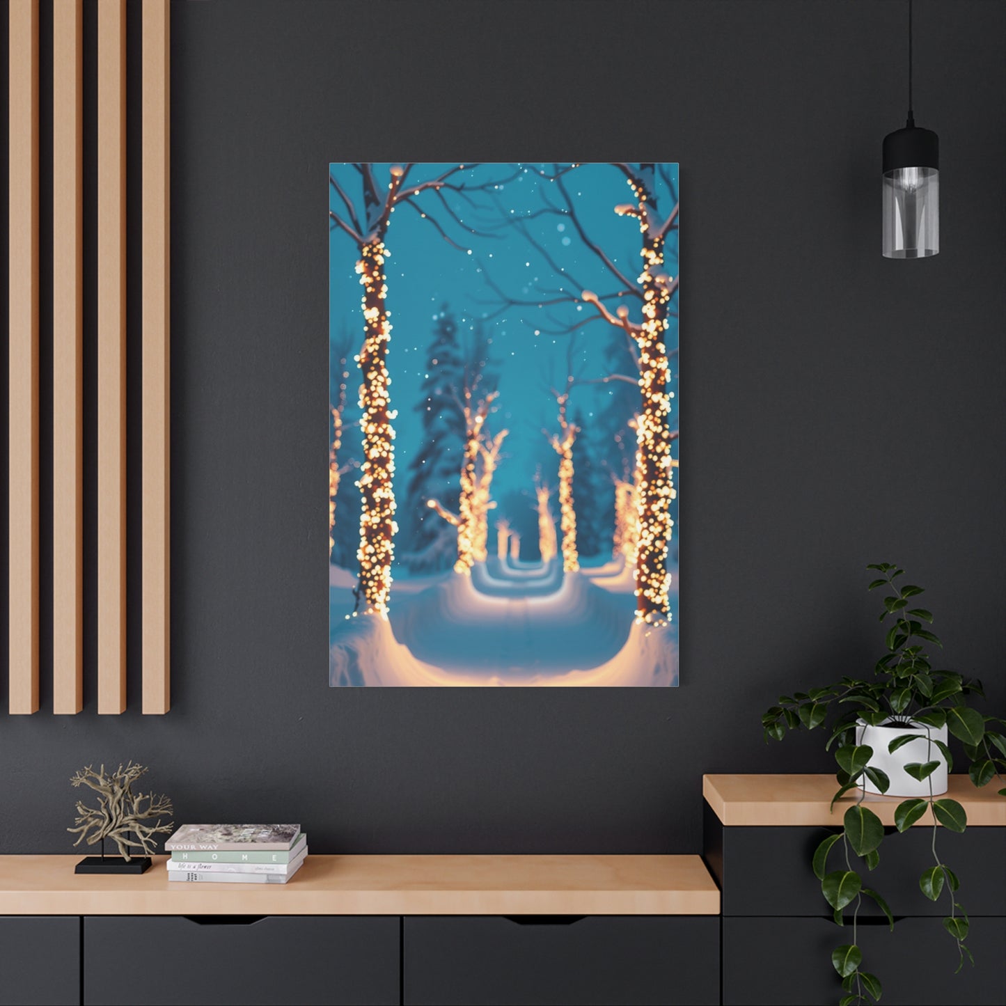 Snowbound Reverie Canvas Wall Art & Canvas Print