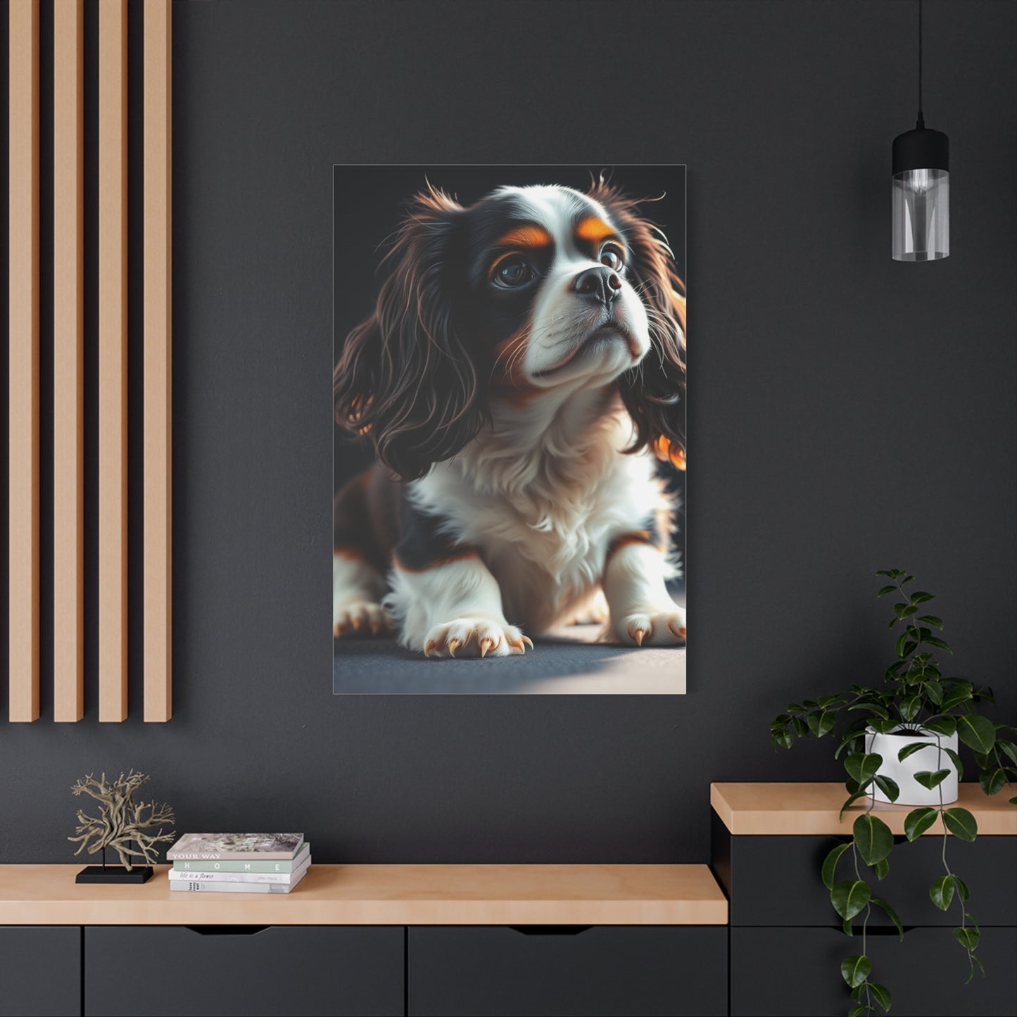 Cavalier King Charles Spaniels Art Luxury Canvas Wall Art & Canvas Print