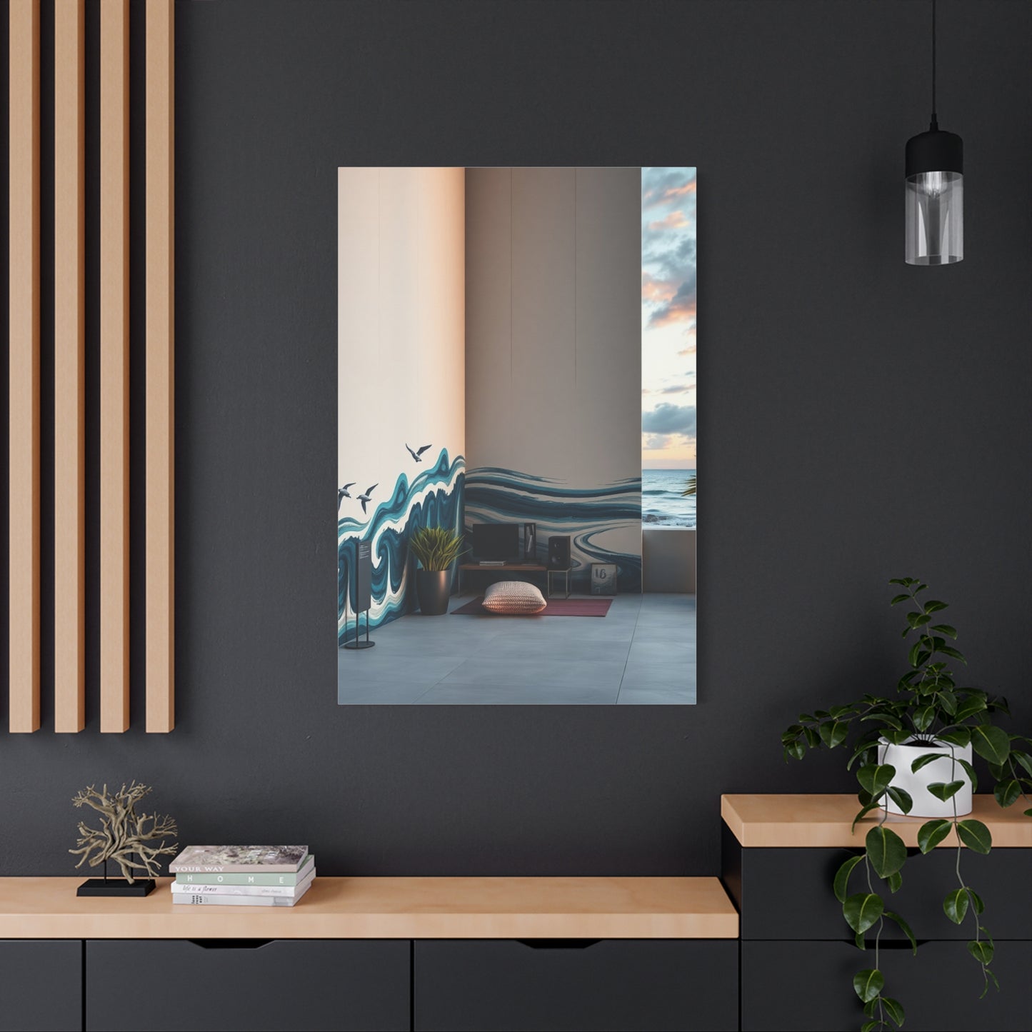 Coastal Chic Impression Wall Art & Canvas Print