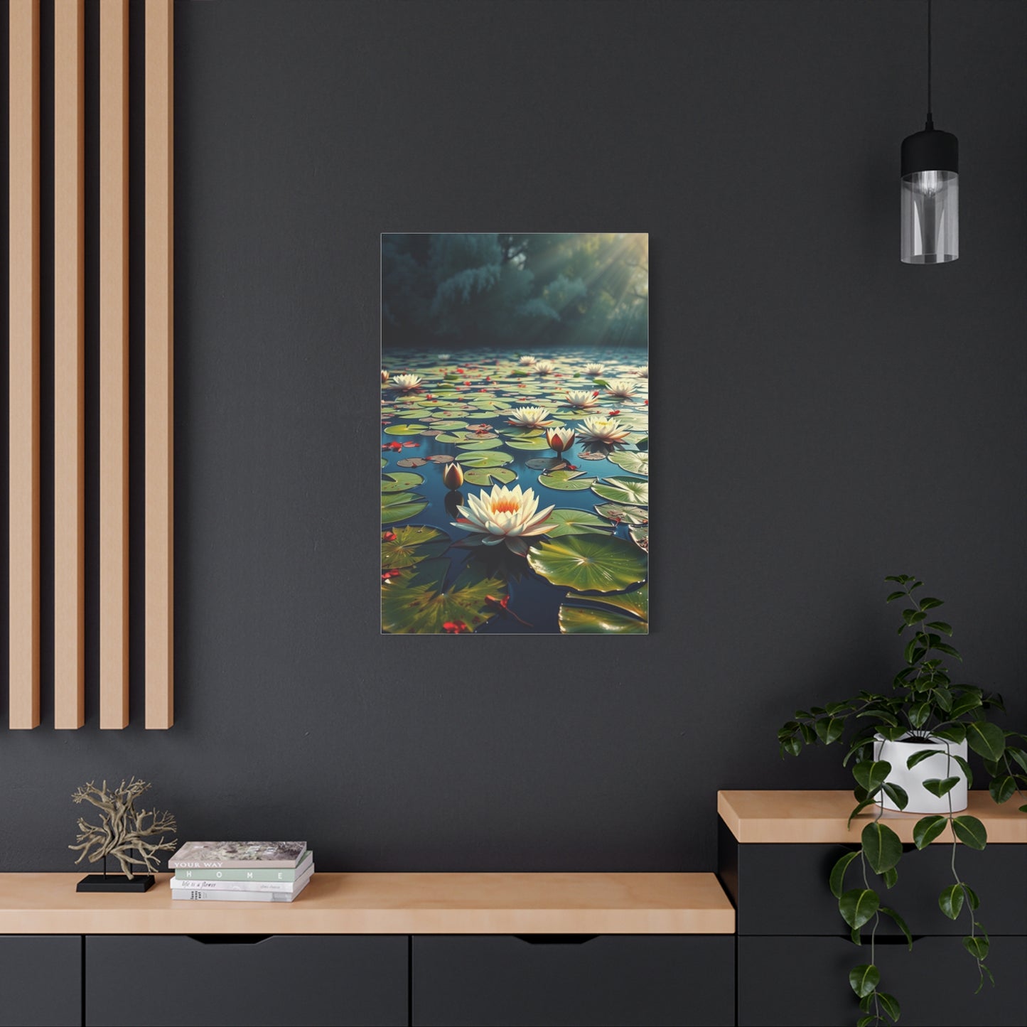 Claude Monet Water Lilies Art Supreme Gallery Wall Art & Canvas Print