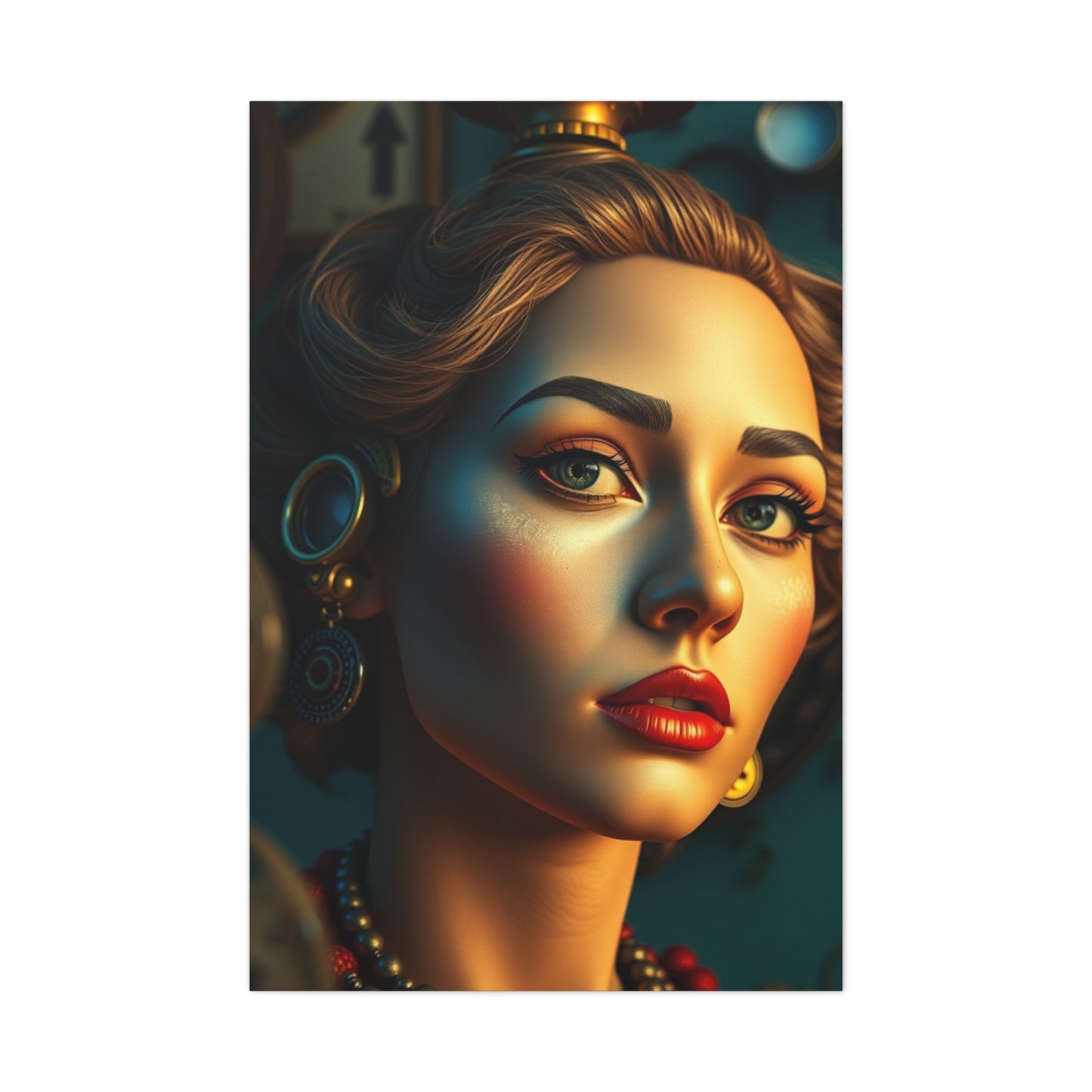 Vintage Elegance Canvas Wall Art & Canvas Print