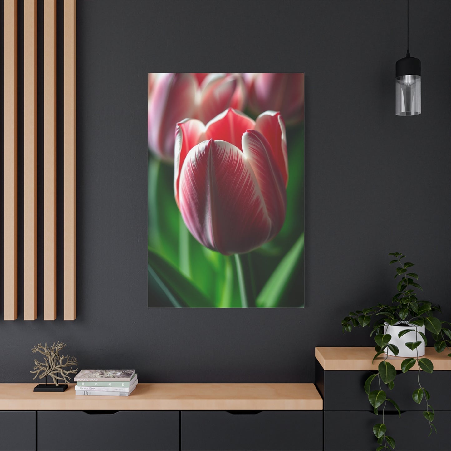 Supreme Tulip Flower Art Collection Wall Art & Canvas Print