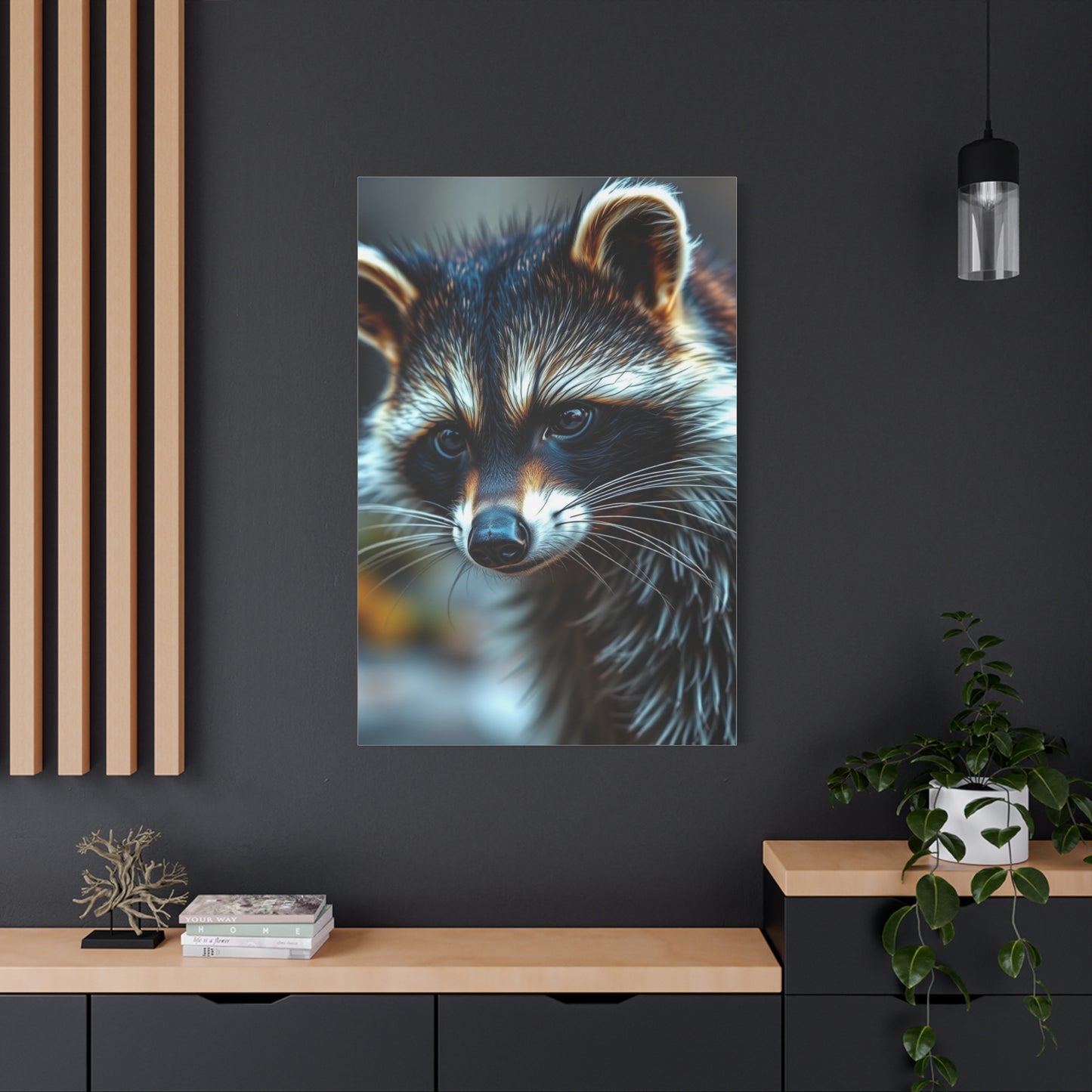 Raccoon Art Luxury Canvas Wall Art & Canvas Print